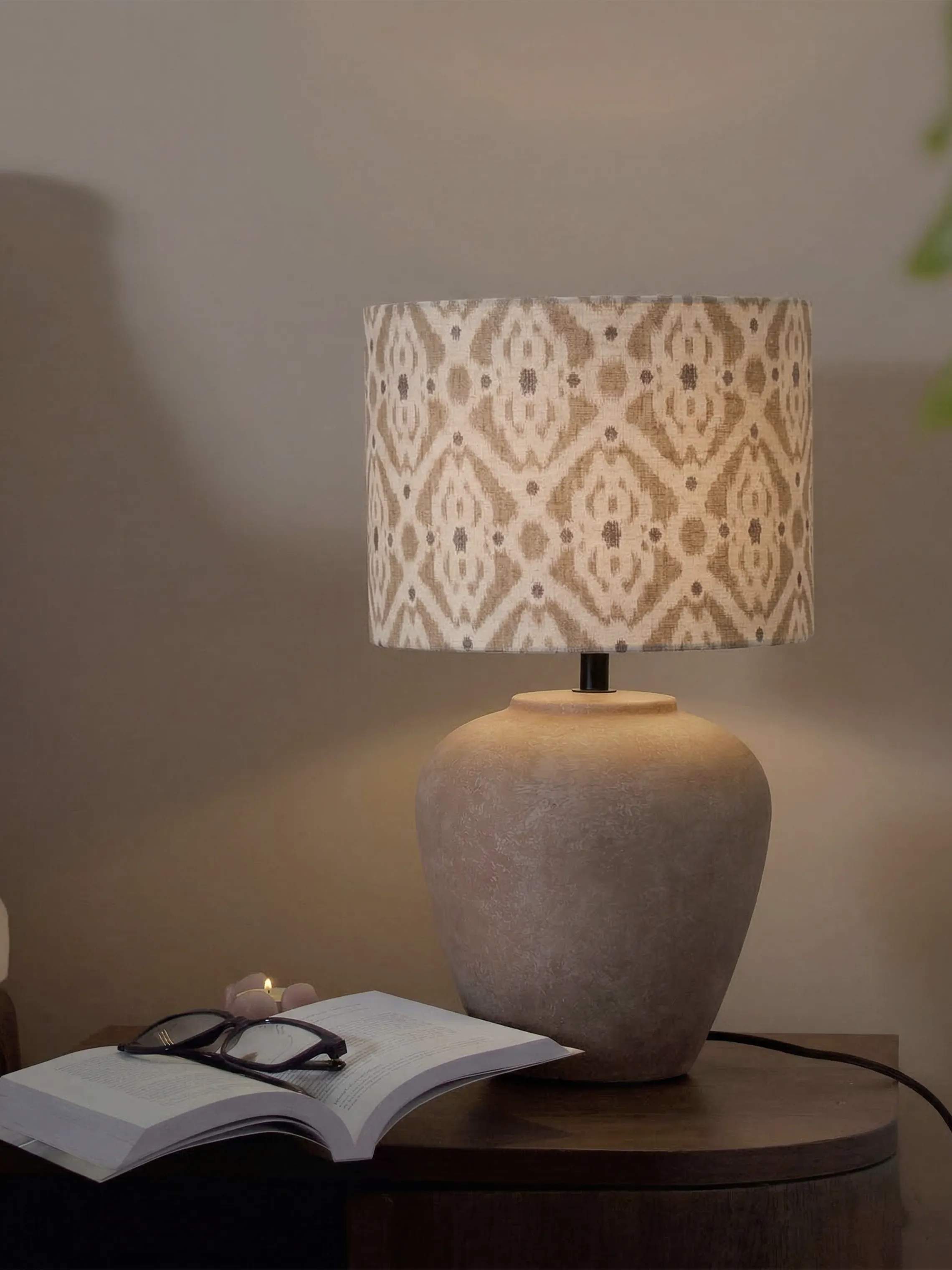 PR Home Bordlamper Lilly Bordlampe i Beige, 43 cm, 3
