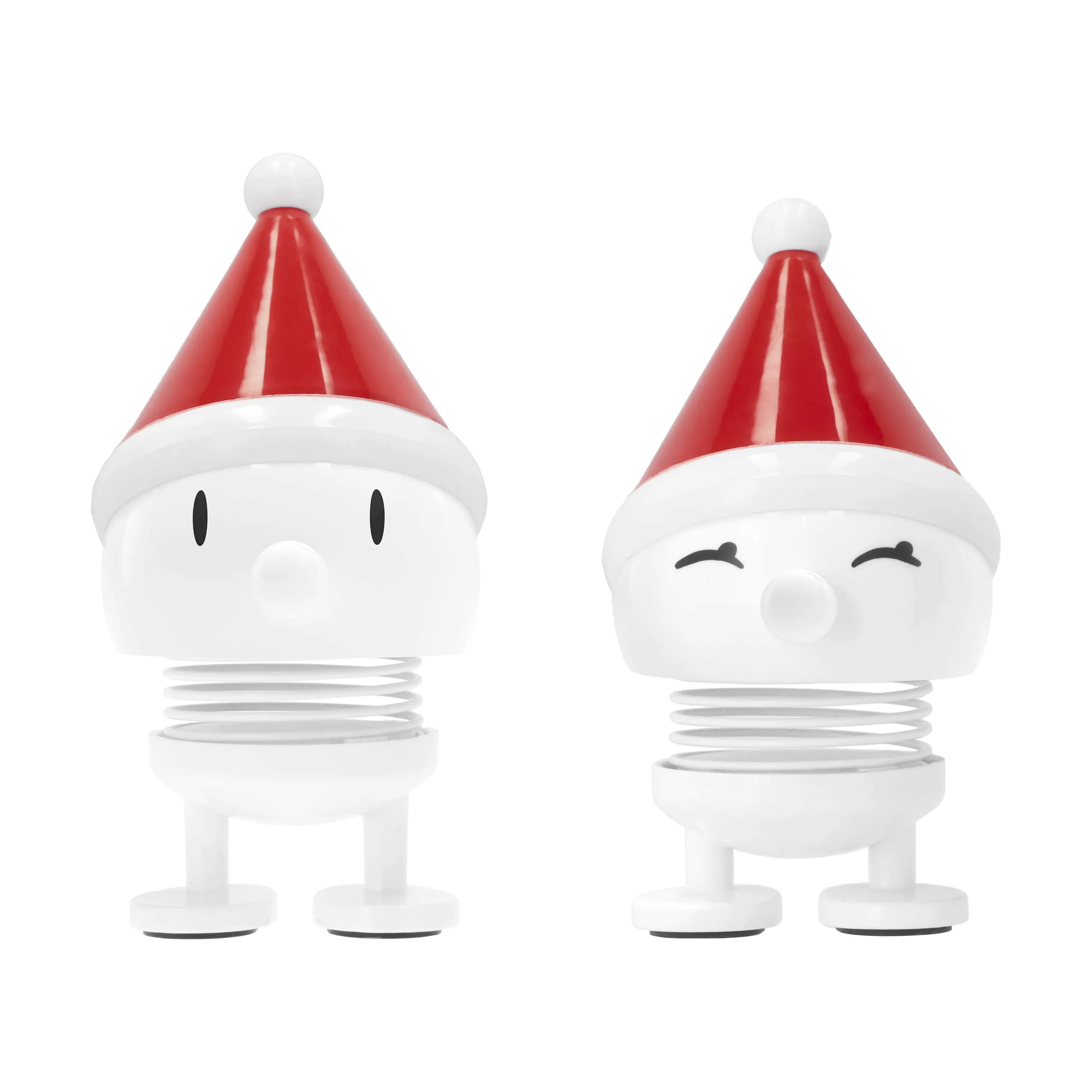 Hoptimist Julefigurer Bimble og Bumble Nissehuer - 2 stk. i Hvid, 1