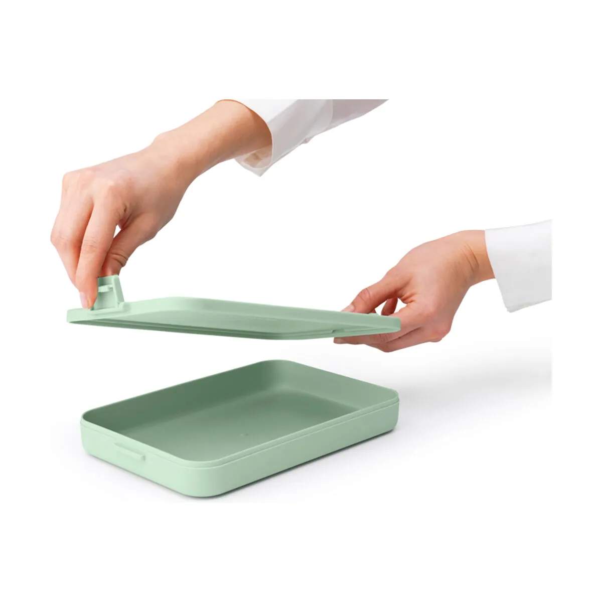 Brabantia Madkasser Make & Take Flad Madkasse i Jade Green, 4