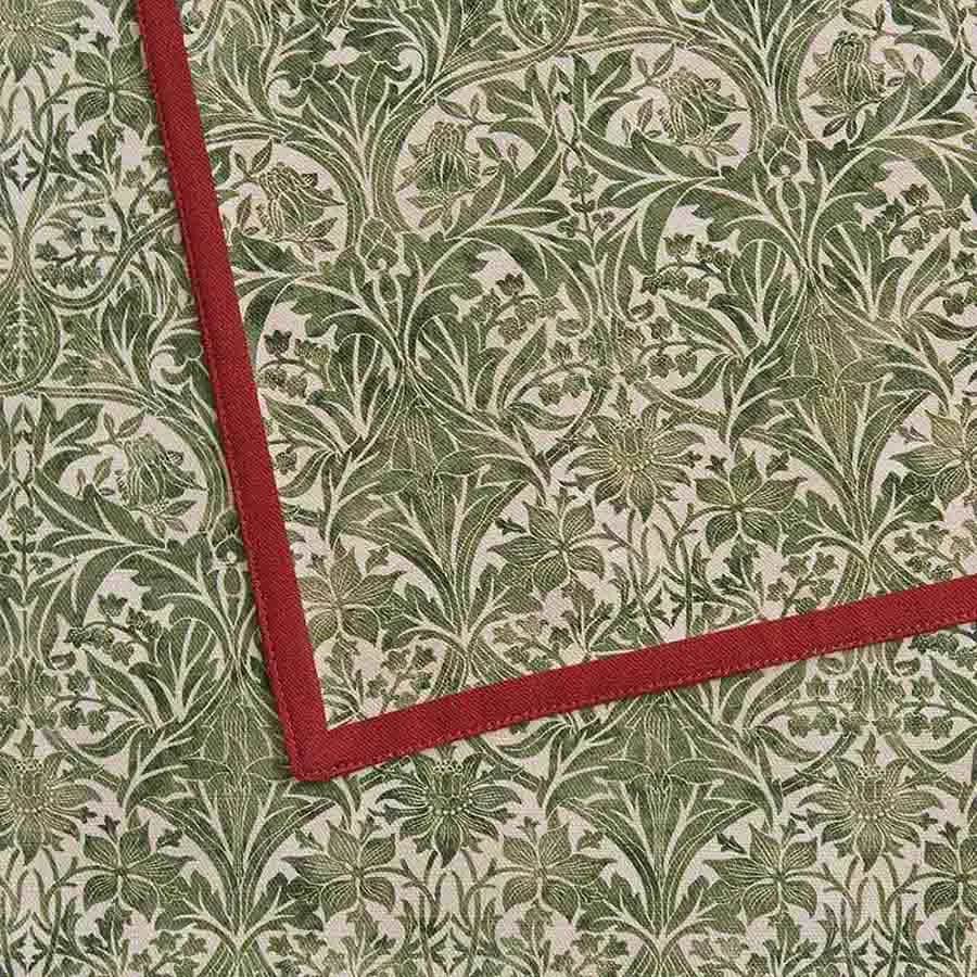 Spode Stofservietter Morris & Co. Stofserviet - 2 stk. i Rød/grøn/hvid, 2