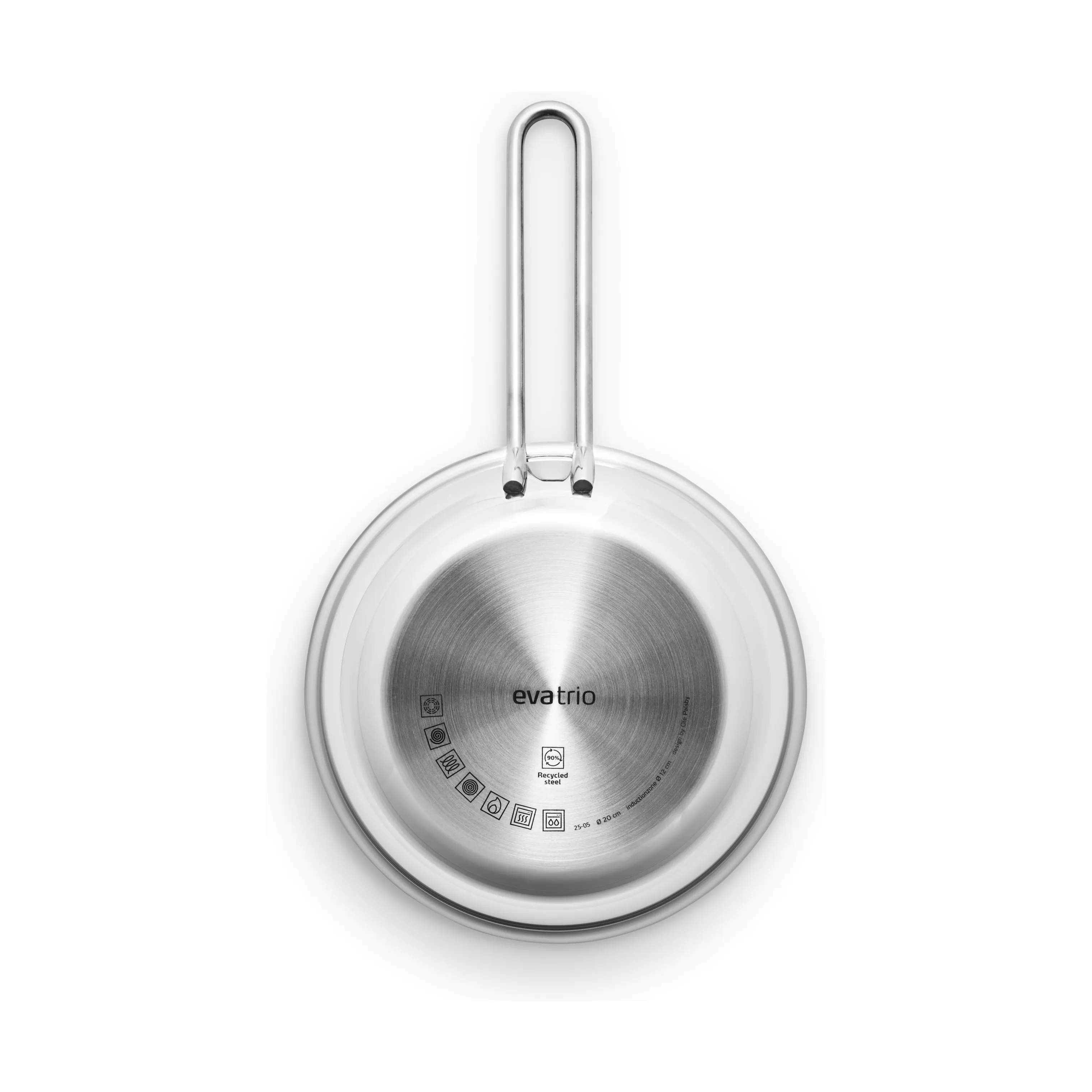 Eva Trio Stegepander Stainless Steel Rec. Stainless Steel Stegepande i 20 cm, 4