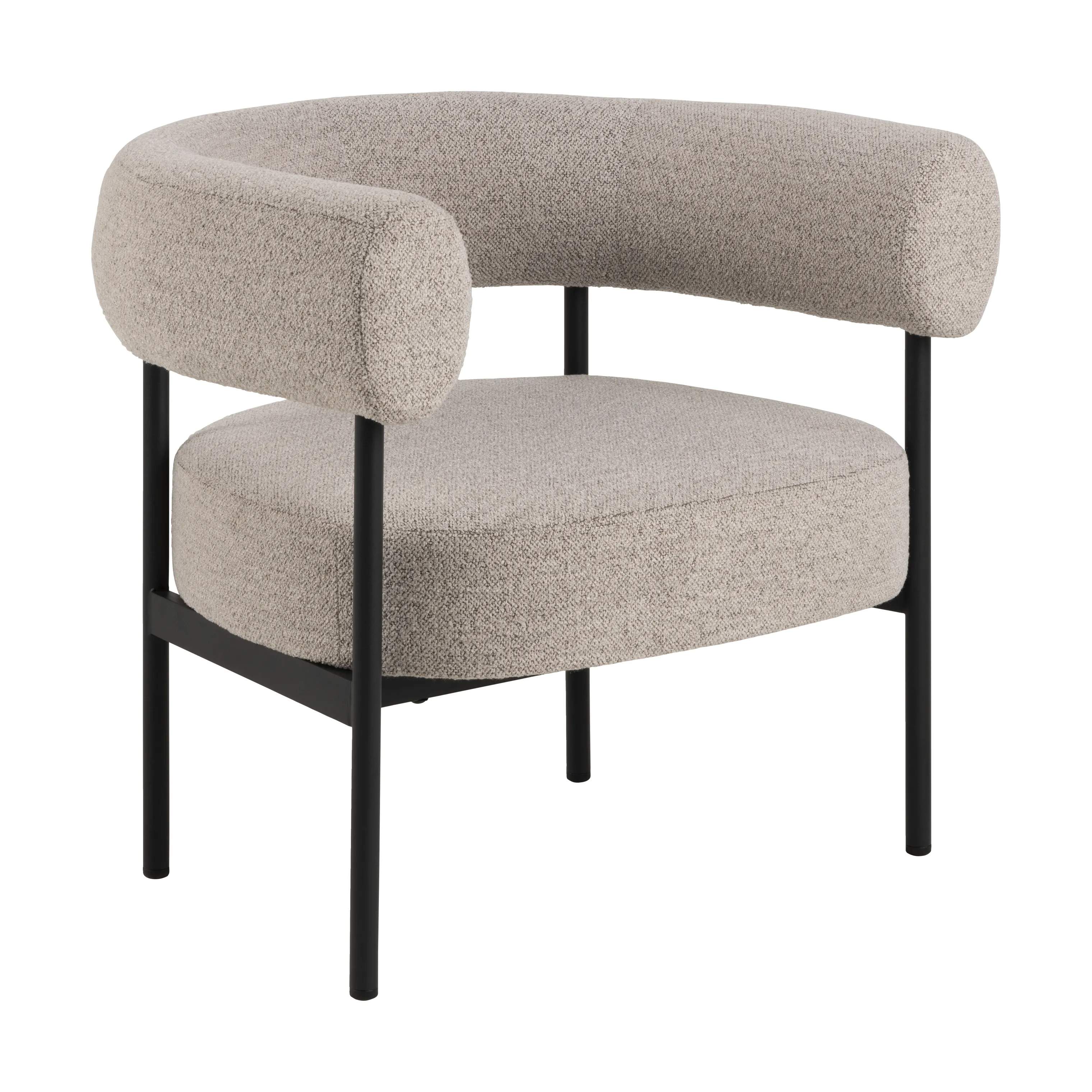 CASA Living Lænestole Oakfield Loungestol i Beige, 3