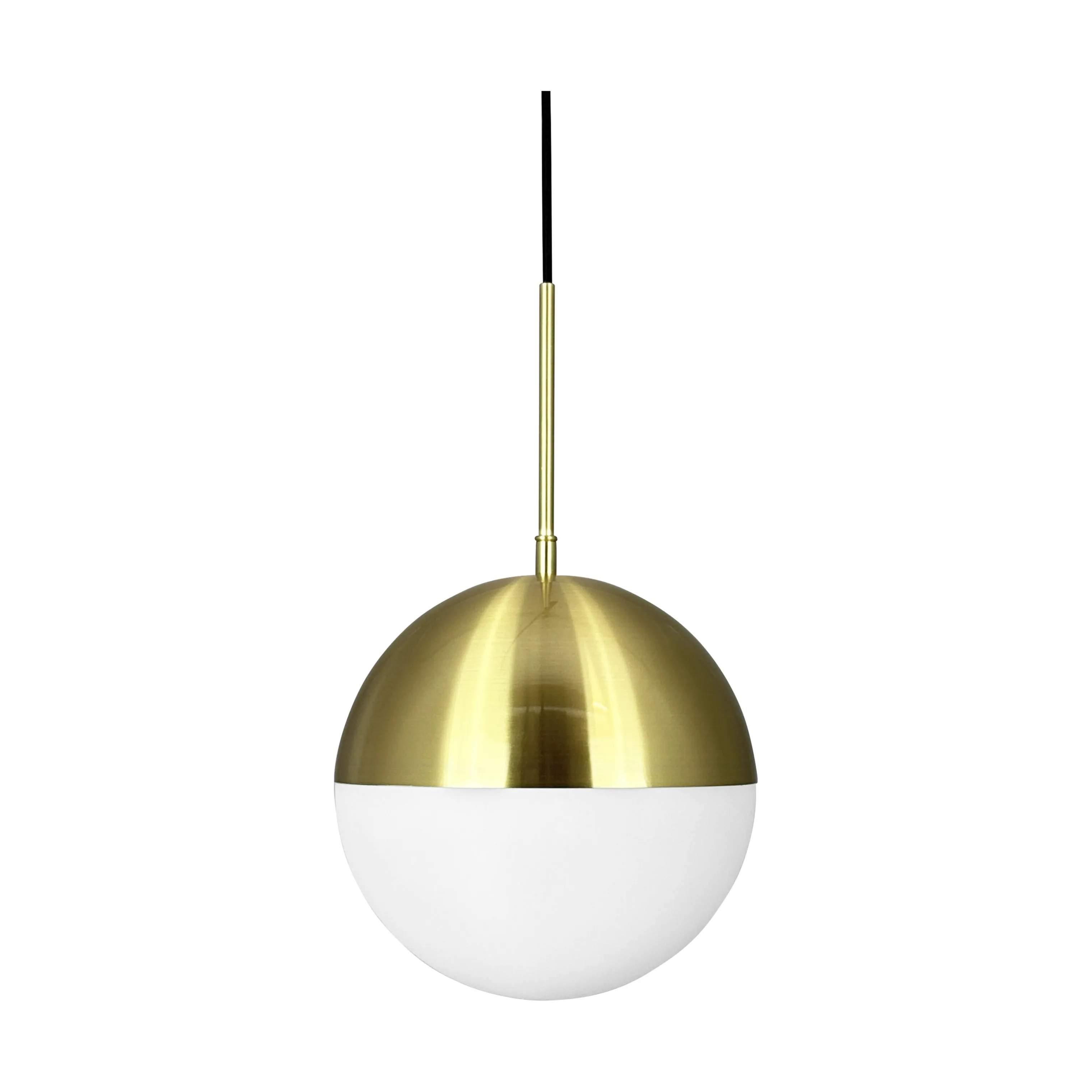 Dyberg Larsen Pendler Nova Pendellampe i Opal/ Messing, 1