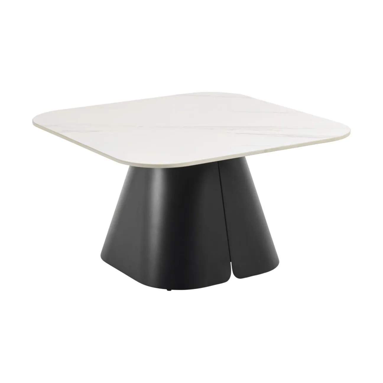 CASA Living Sofaborde Salinas Sofabord i Hvid/mat sort, 2