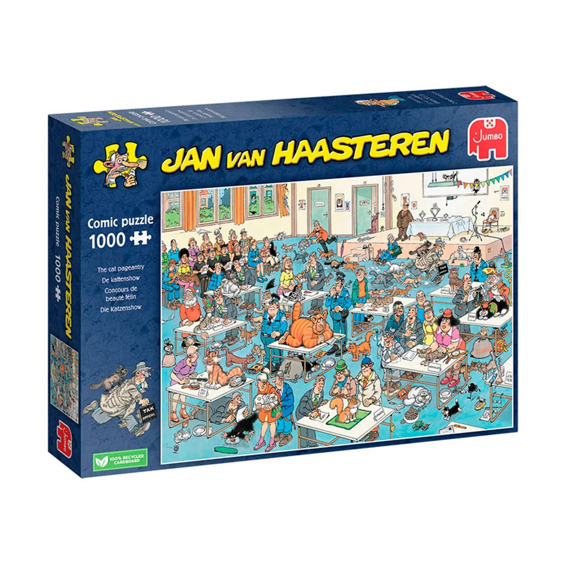 Spilbræt Puslespil Jan Van Haasteren Puzzle Jan van Haasteren Puslespil - The Cat Pageantry i The Cat Pageantry, 1