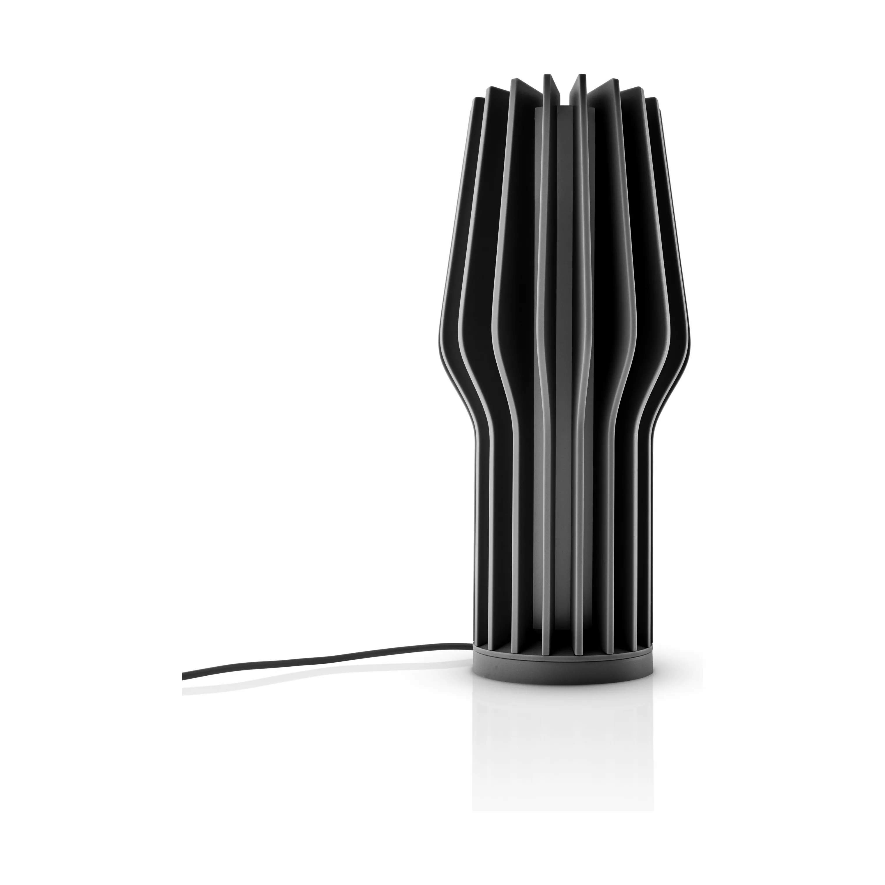 Radiant LED Lampe, black, large