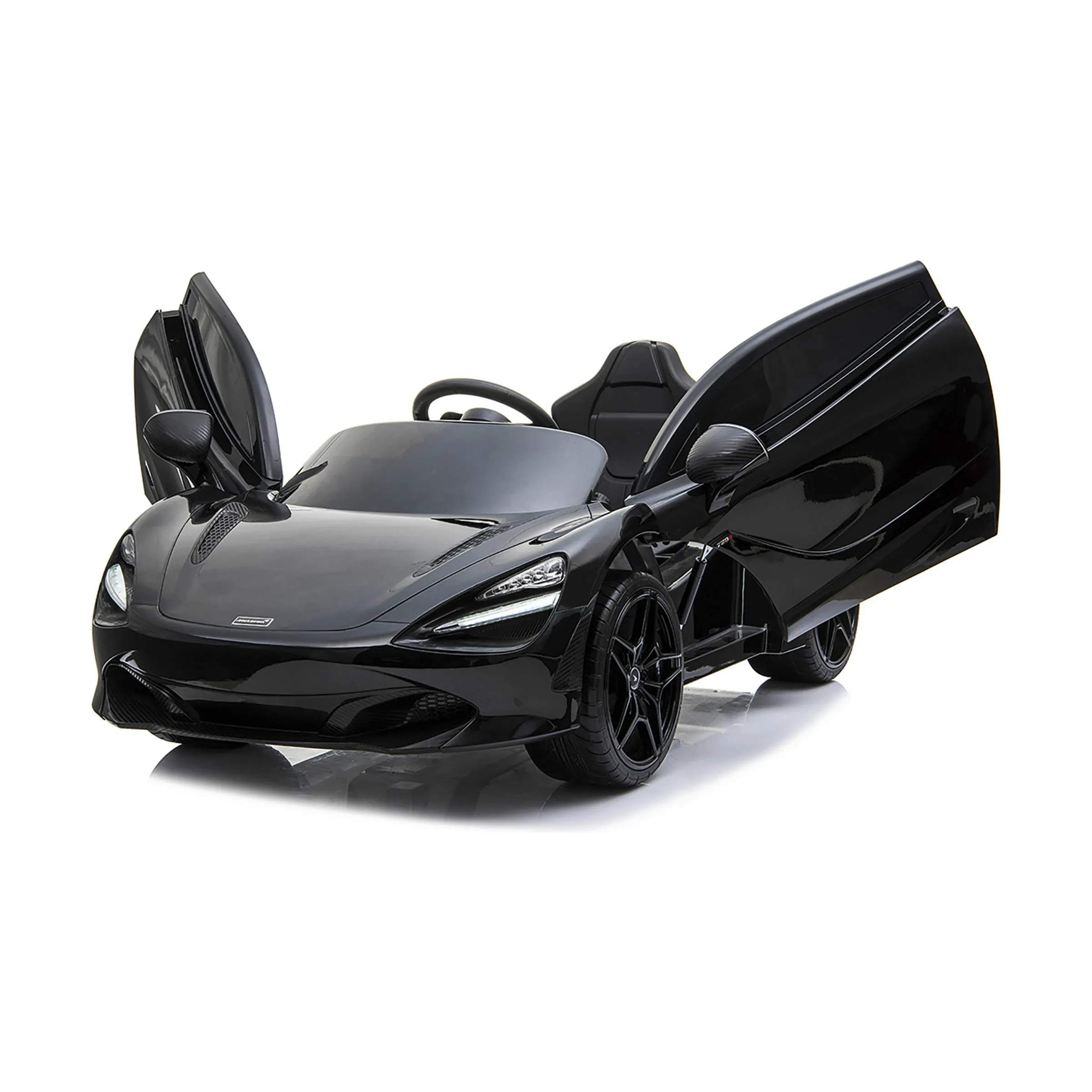 NORDIC PLAY Speed El-biler til børn Elektrisk Bil - McLaren 720S i sort, 2
