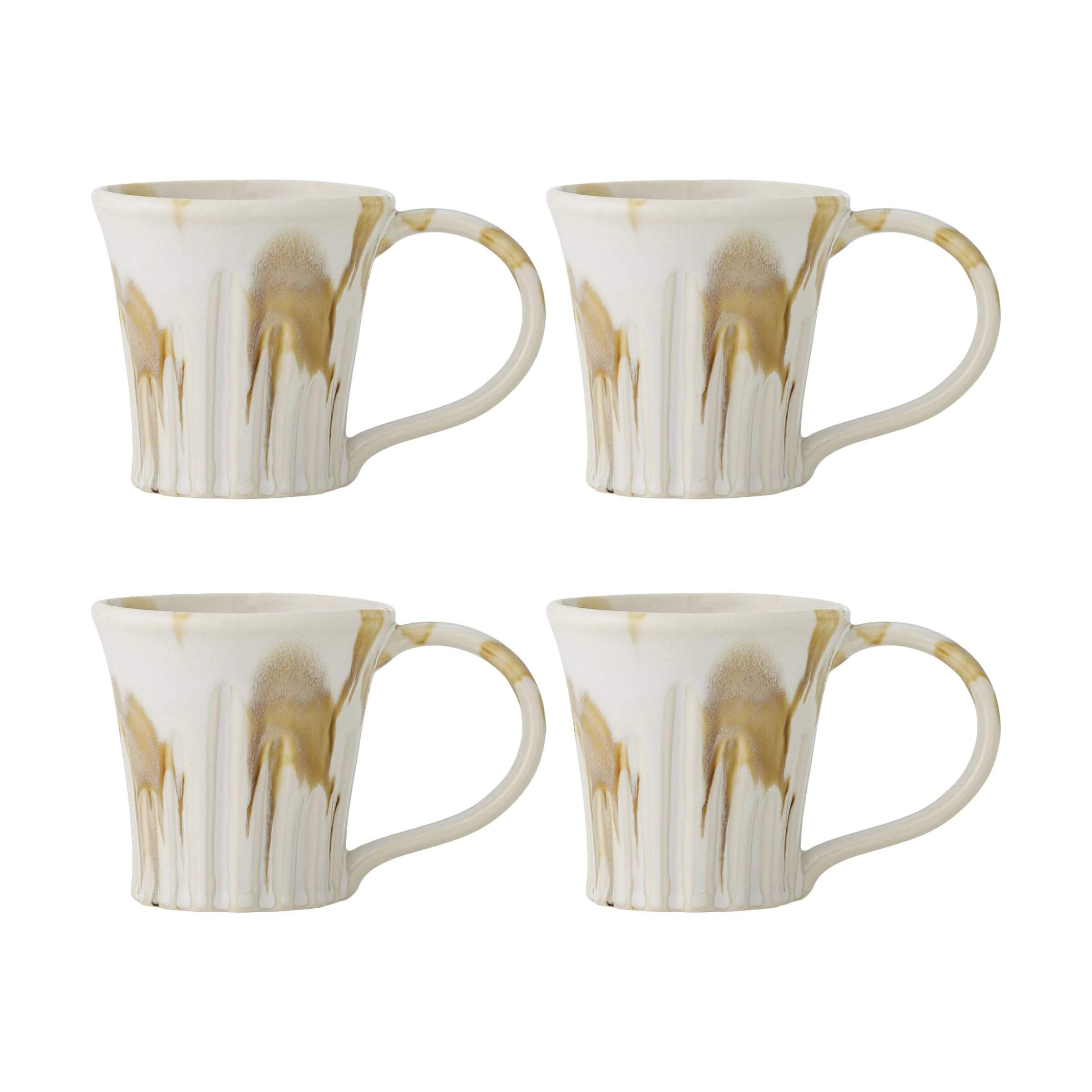 Creative Collection Krus og kopper med hank Joseph Krus - 4 stk. i Brown, 1