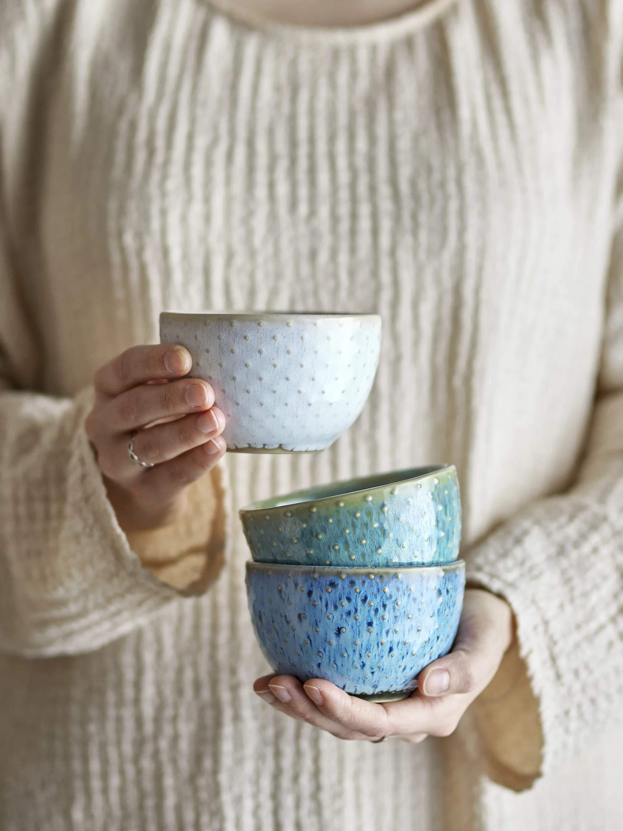 Creative Collection Skåle Harriet Skål - 3 stk. i Blue, 2