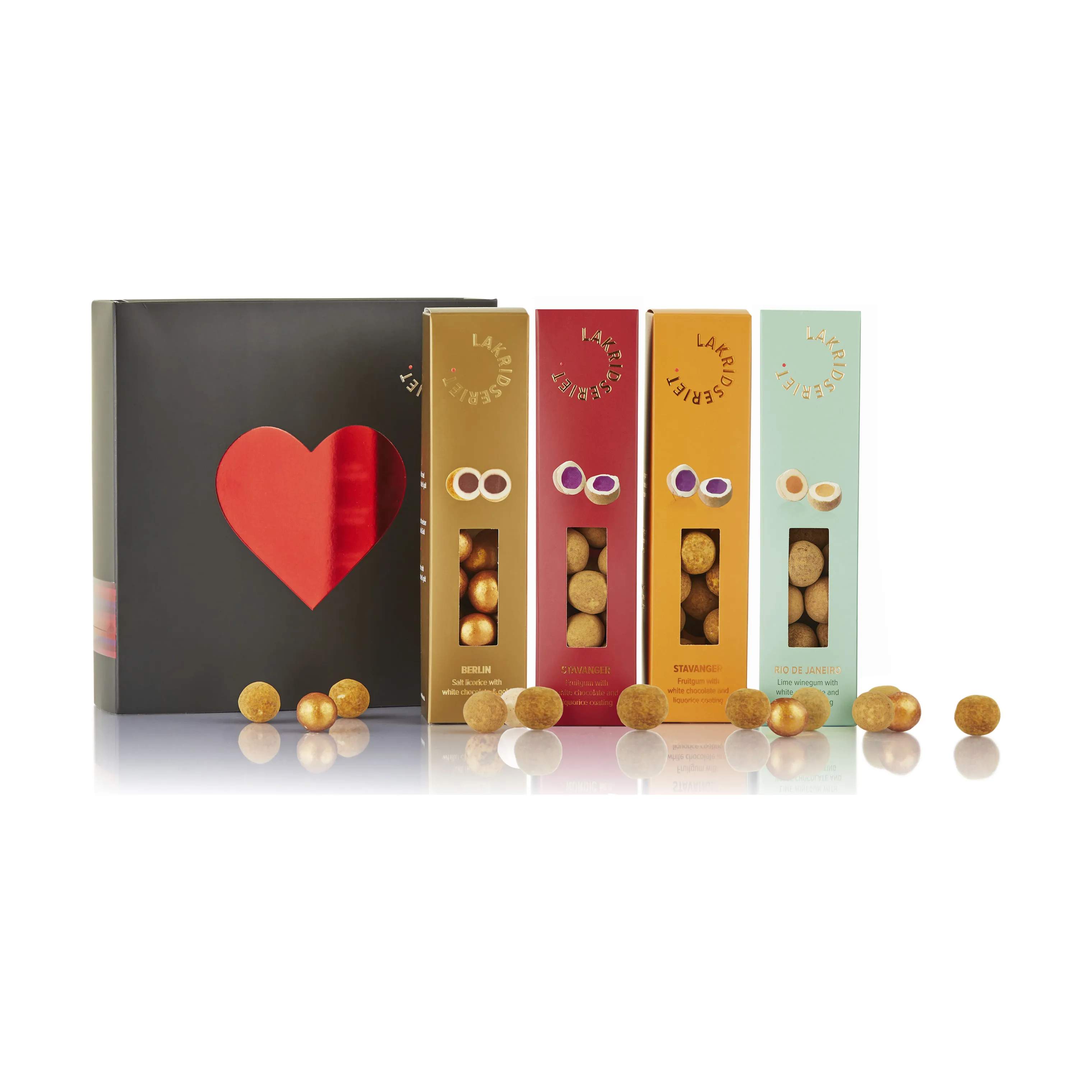 Lakridseriet Søde sager Gaveæske - Lakrids i Sort, 1