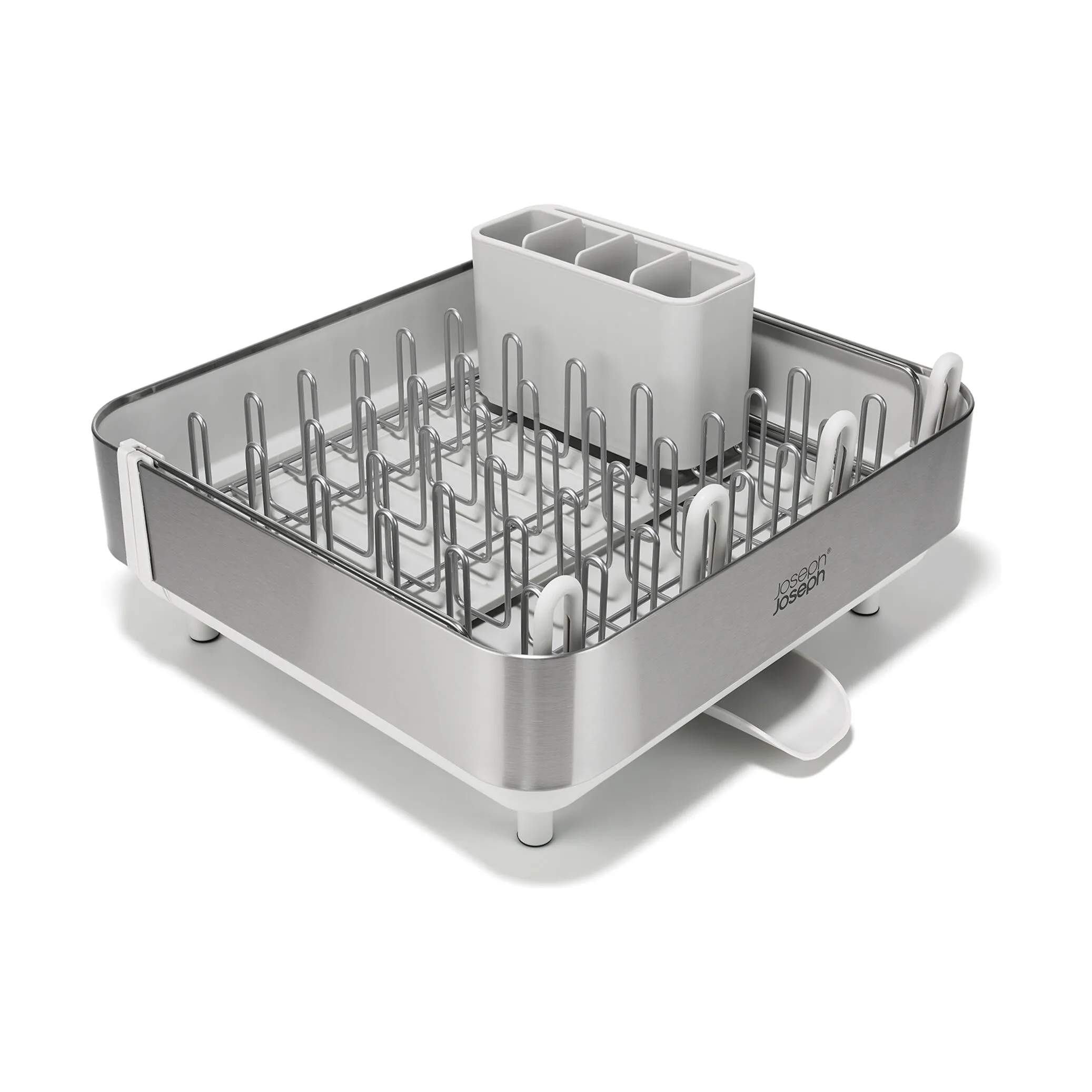 Joseph Joseph Opvaskestativer Extend Steel Plus Extend Steel+ Opvaskestativ i Light Stone, 4