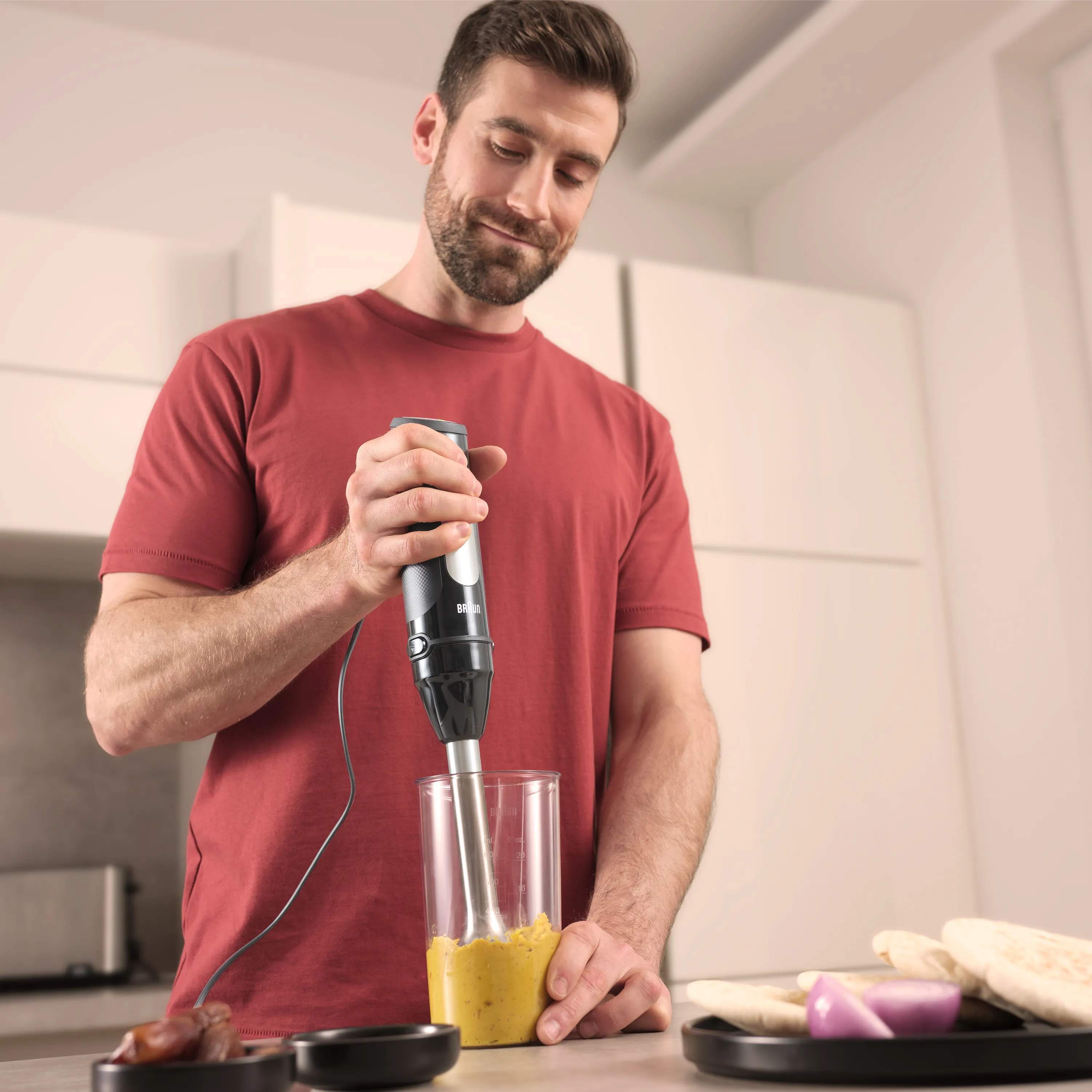 Braun Stavblendere Multiquick 5 Pro Stavblender MQ55254M - 5 dele i Sort/grå, 3