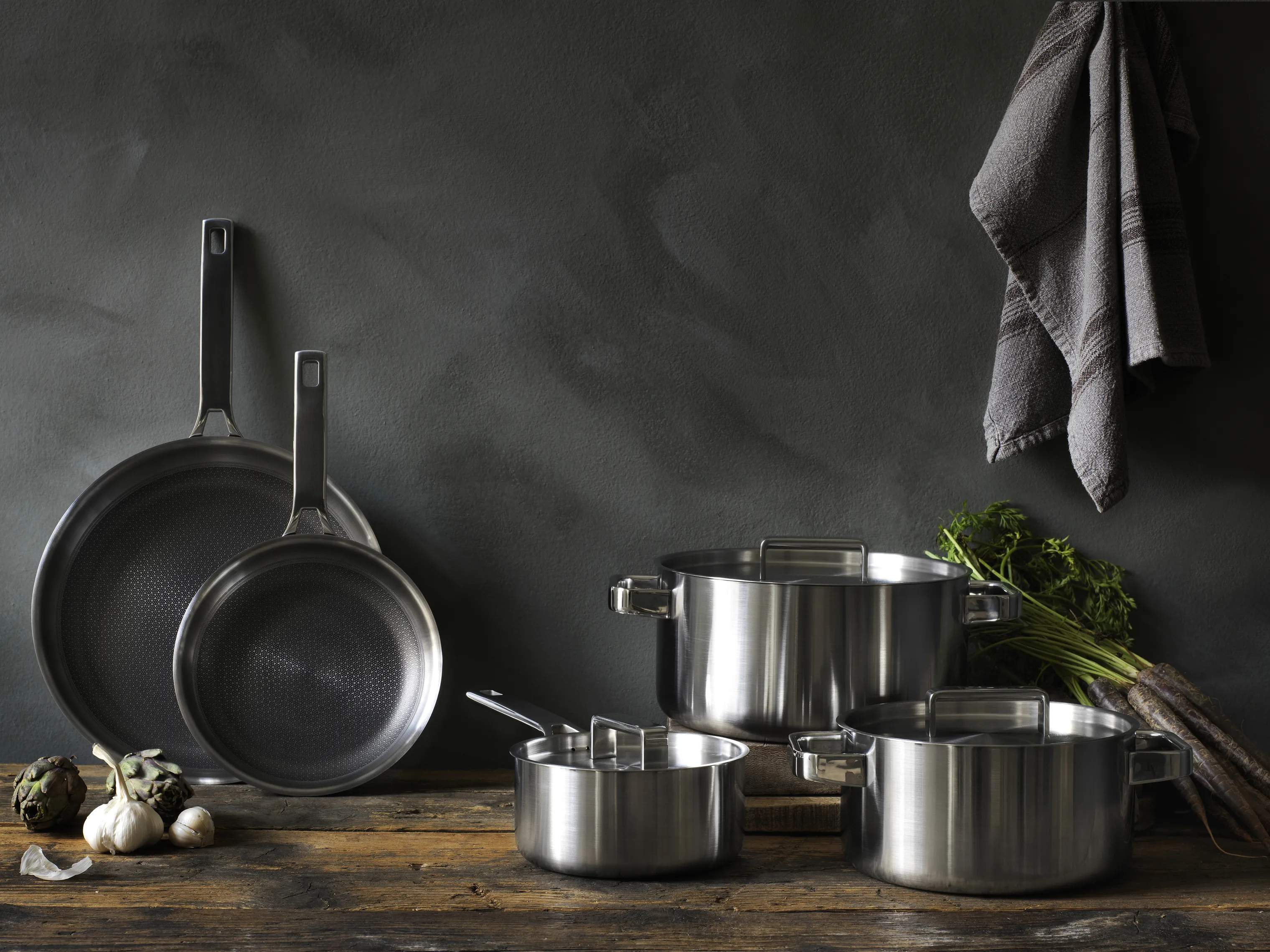 Timm Vladimir Kitchen Gryder Rustfrit stål 3PLY Gryde i 3 L, 2