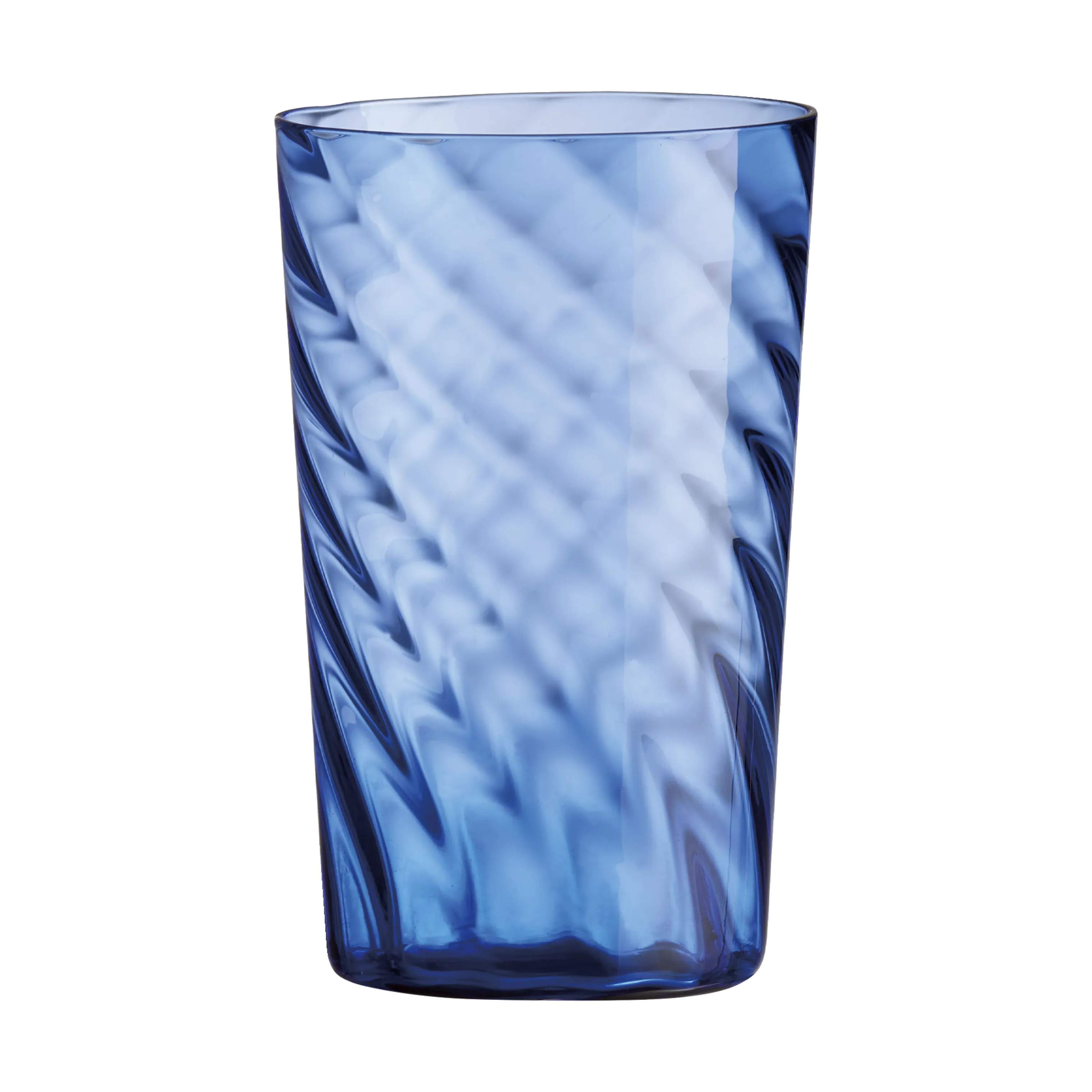 Unique Highball Glas, dark blue, large