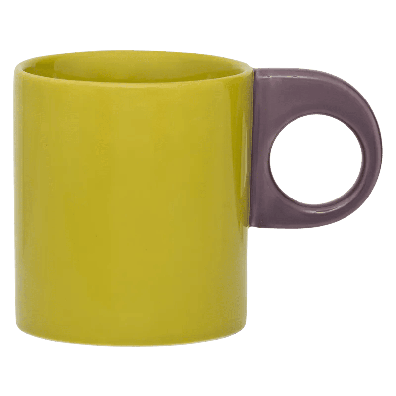 Urban Nature Culture Krus og kopper med hank Nissa Kaffekop i Evergreen sprig, 1