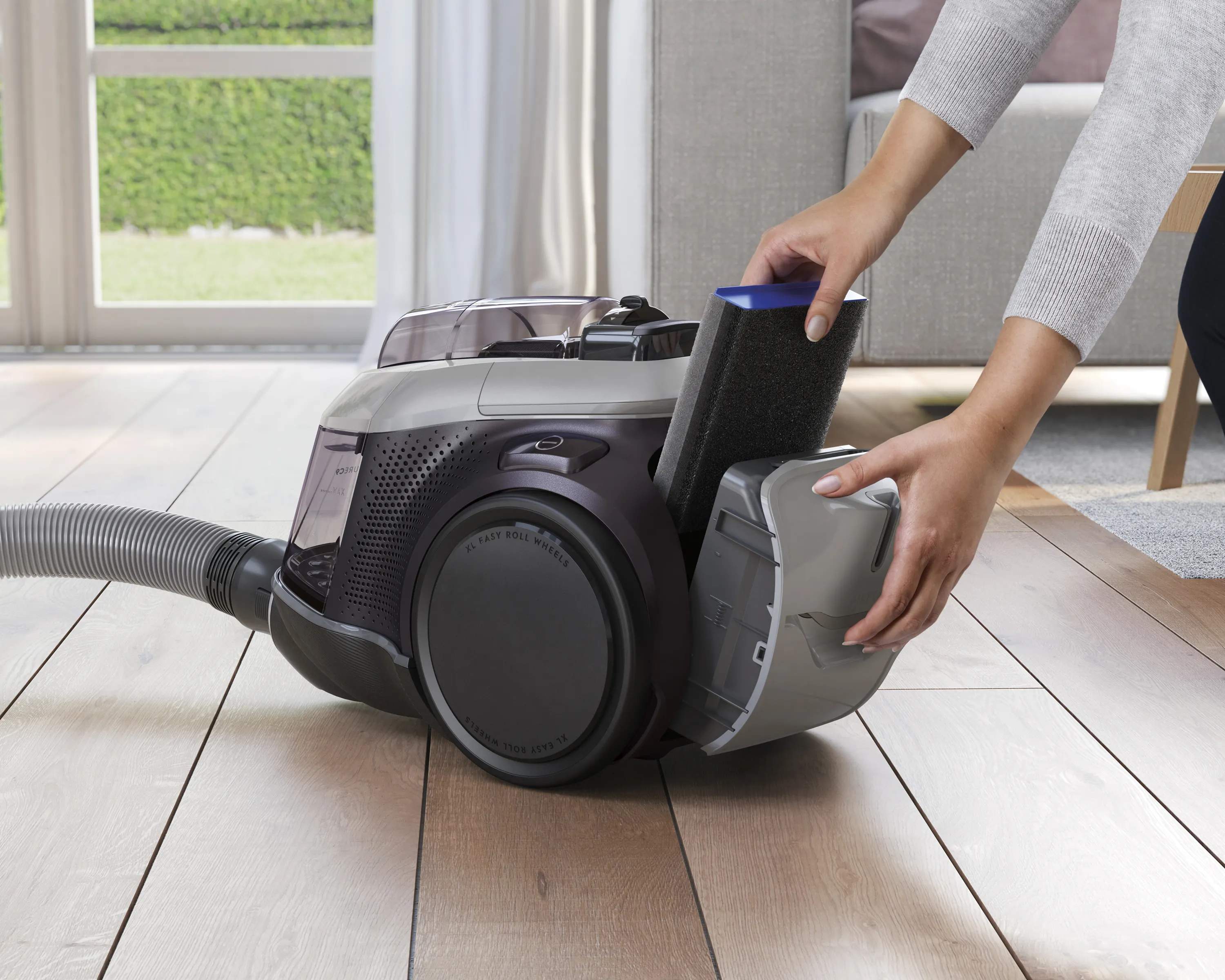 Electrolux Støvsugere Pure C9 Poseløs Støvsuger i Metalgrå, 3