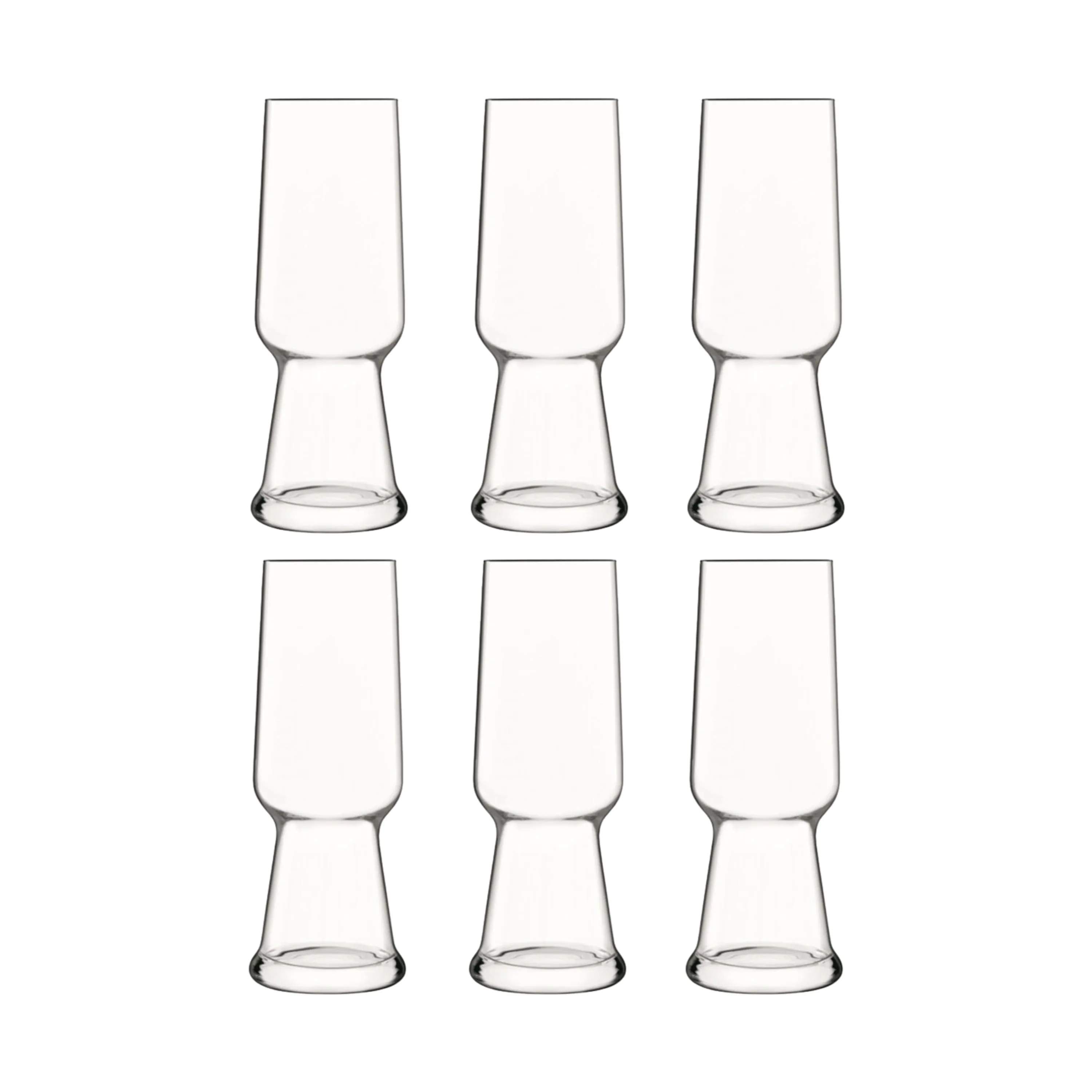 Luigi Bormioli Ølglas Birrateque Ølglas til Pilsner - 6 stk. i 54 cl, 1