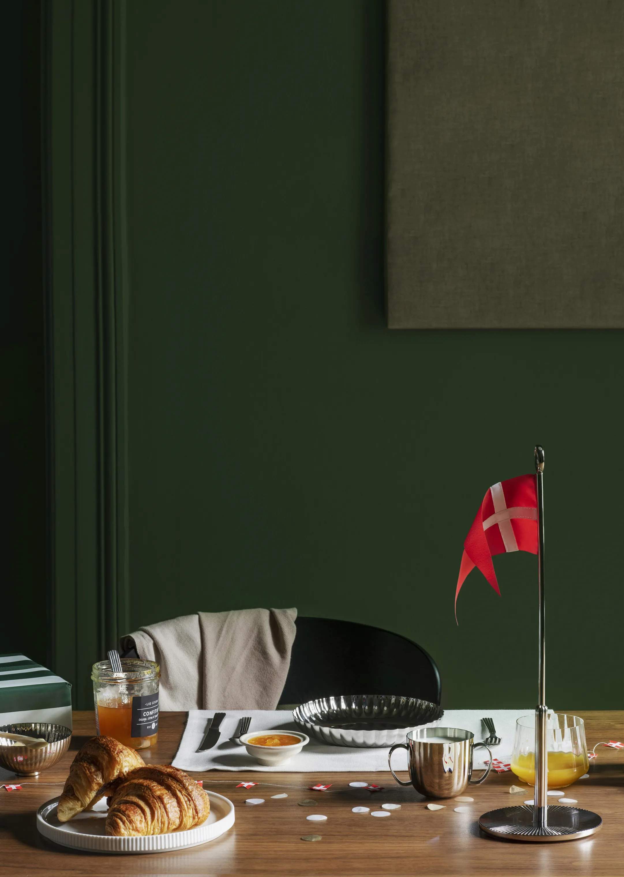 Georg Jensen Bordflag Bernadotte Fødselsdagsflag i Stål, 2