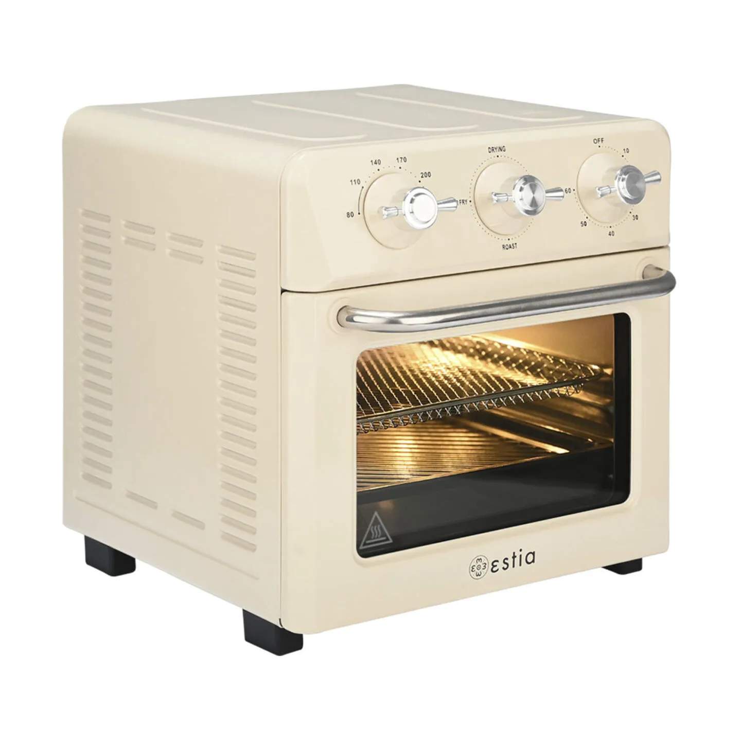 Estia Home Airfryers Retro Epoque Airfryer i Ivory, 4