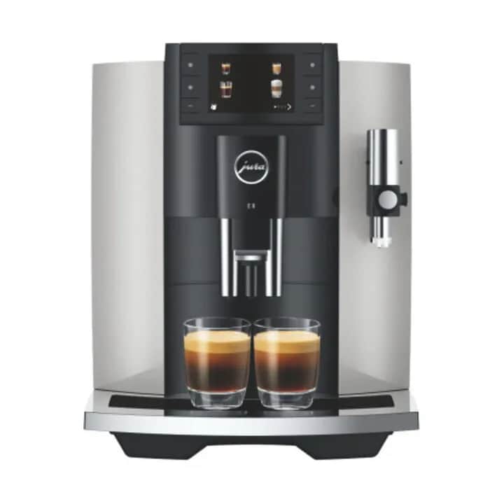 JURA Espressomaskiner E8 (EB) E8 (EC) Kaffemaskine i Platin, 1