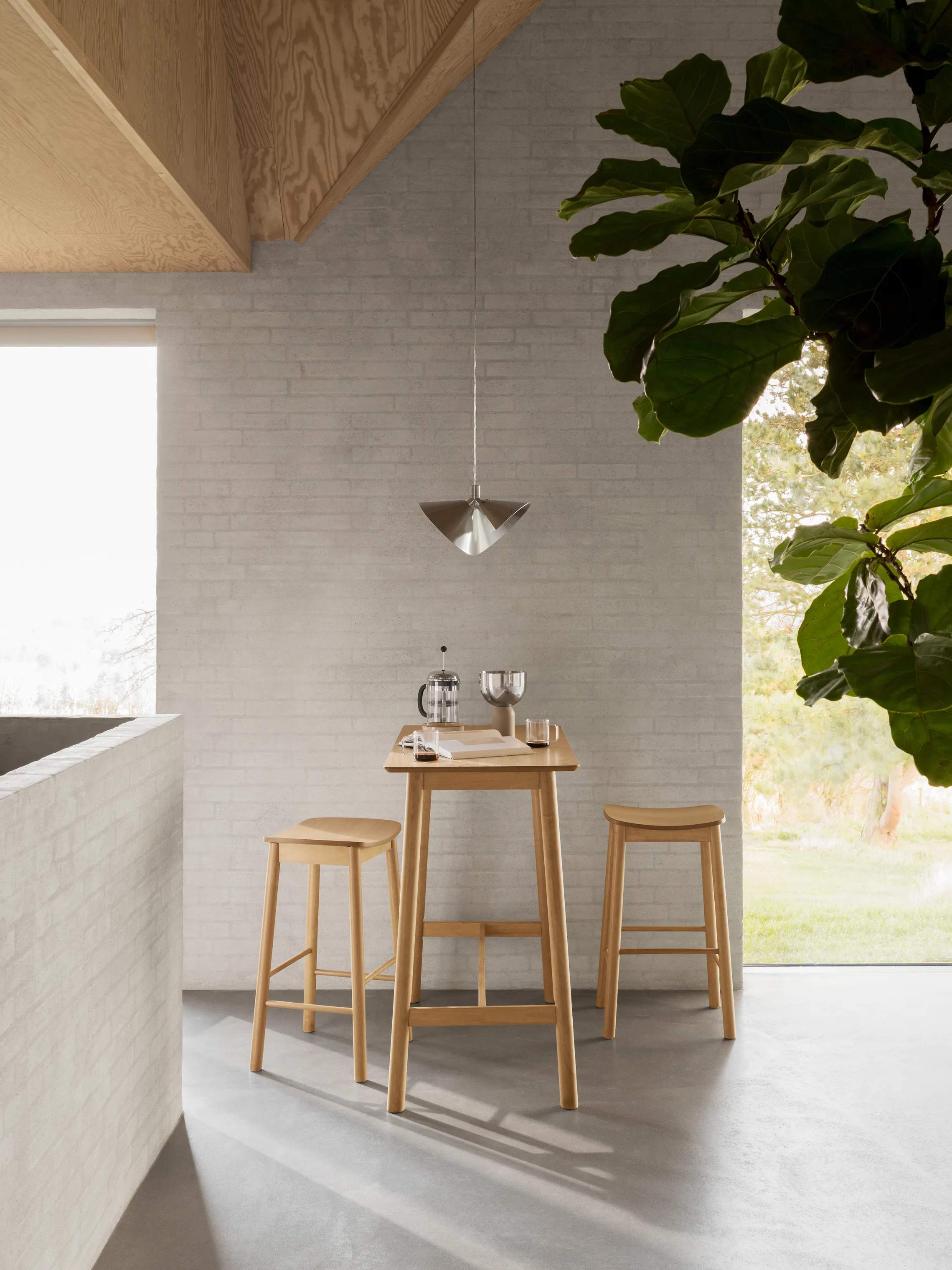 CASA Living Barstole Barlow Barstol - 2 stk i Natur, 2