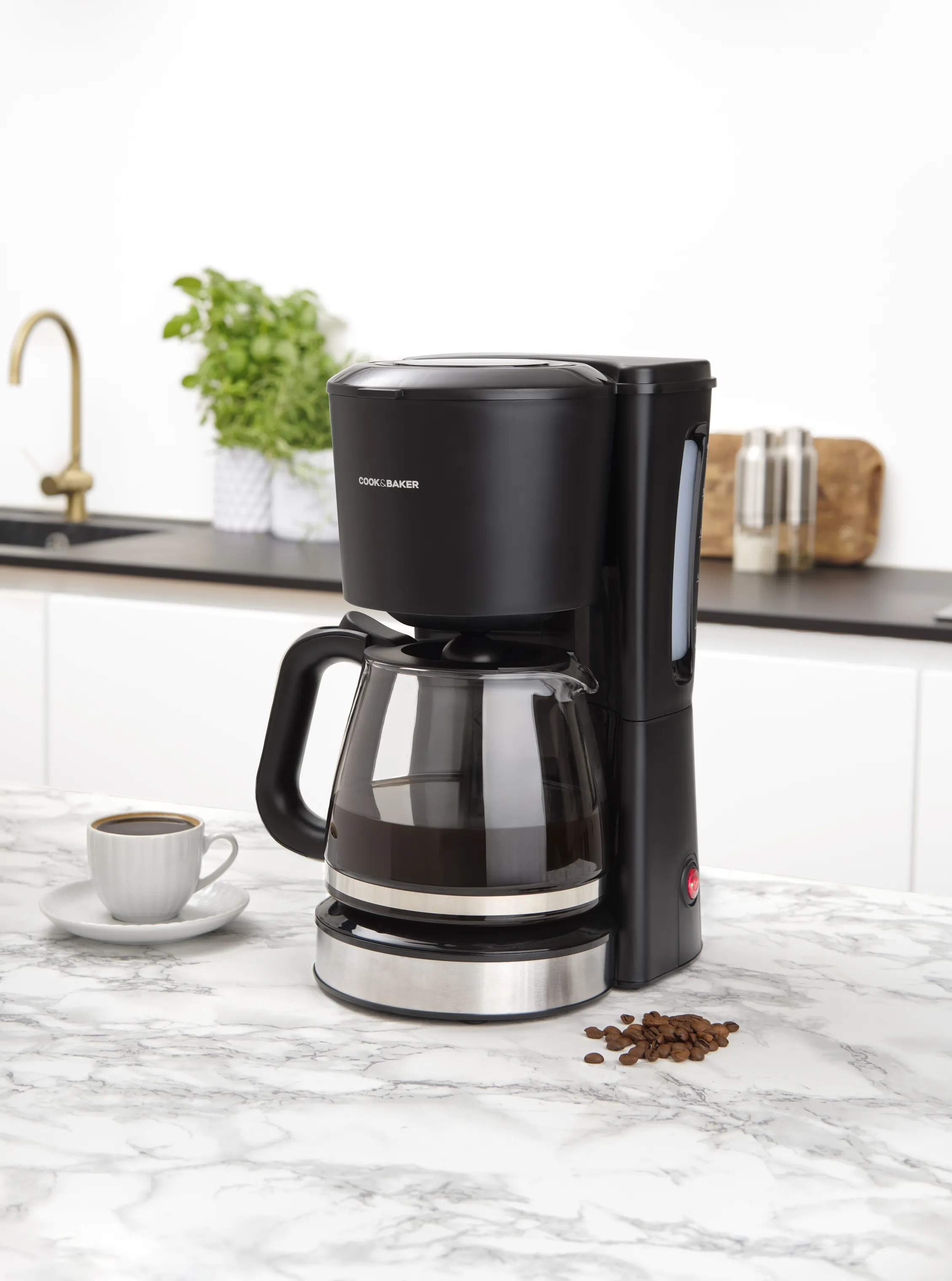 Cook & Baker Kaffemaskiner Kaffemaskine i sort, 2