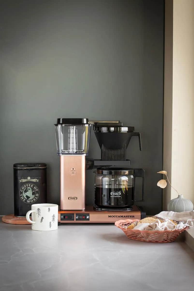 Moccamaster Kaffemaskiner Optio Kaffemaskine i Rose Gold1, 3