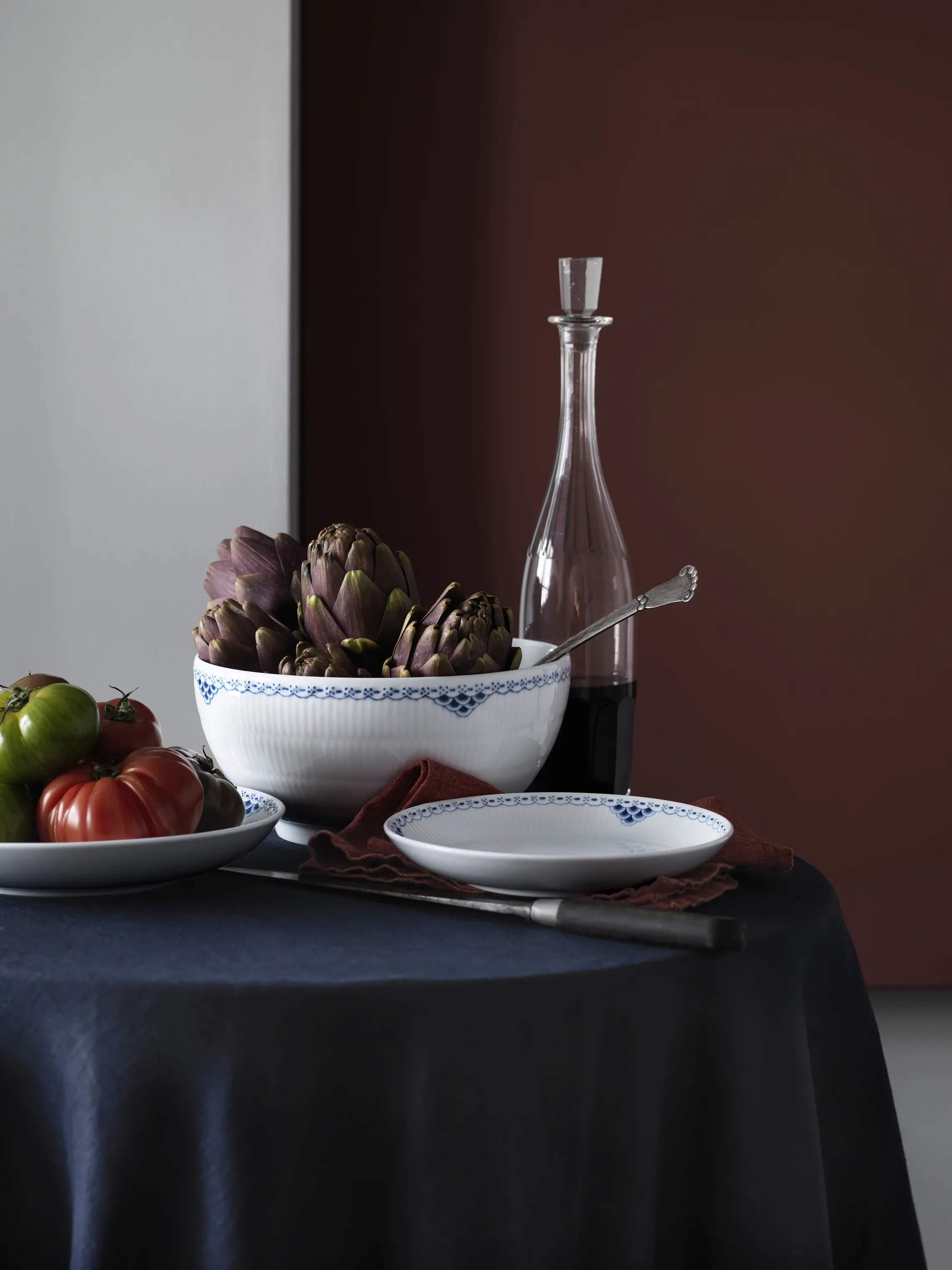 Royal Copenhagen Serveringsskåle Prinsesse Skål i 24 cm, 2