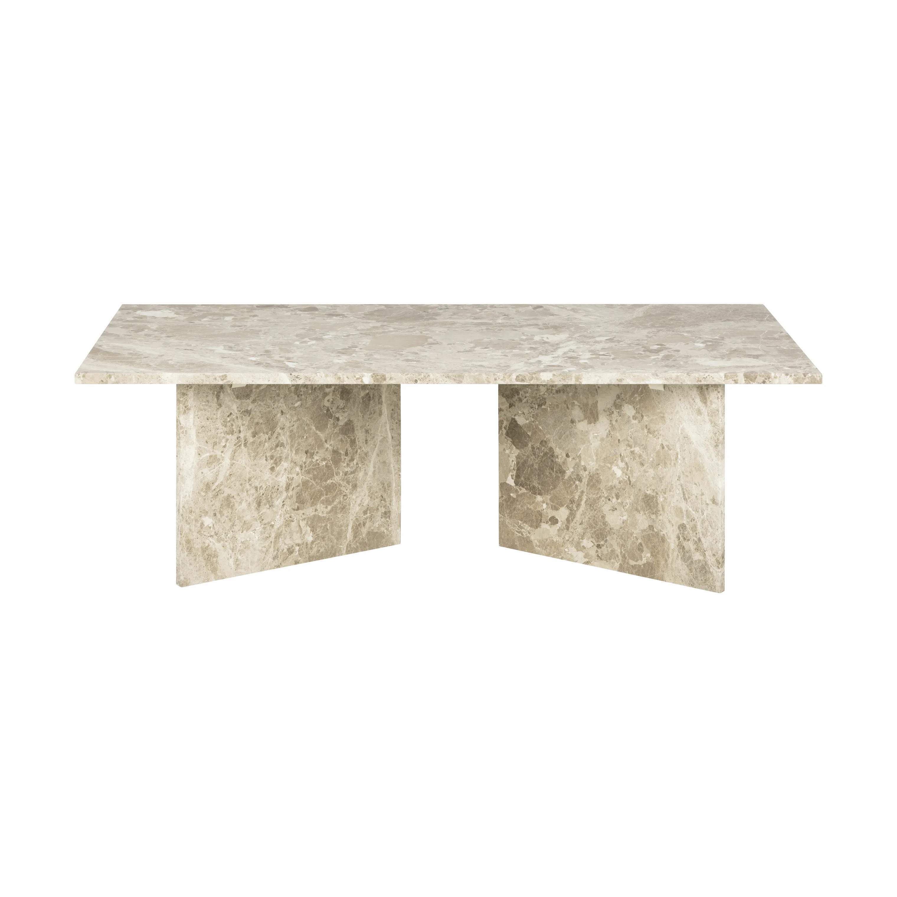 CASA Living Sofaborde Vega Rectangular Sofabord i Latte, B140 x L70 cm, 7
