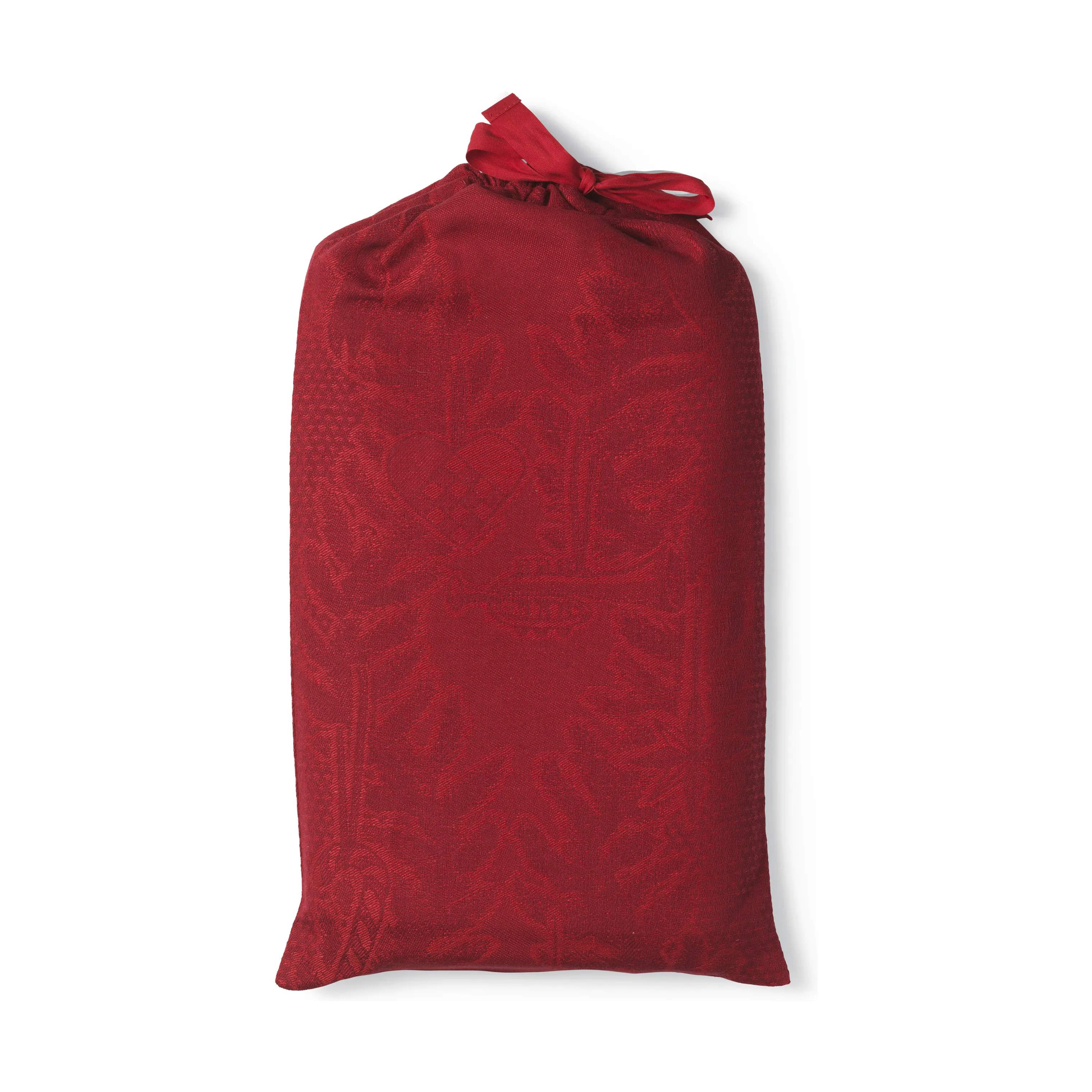 Royal Copenhagen Juleduge Stjerne Riflet Jul Dug i Rød, B145 x L270 cm, 4