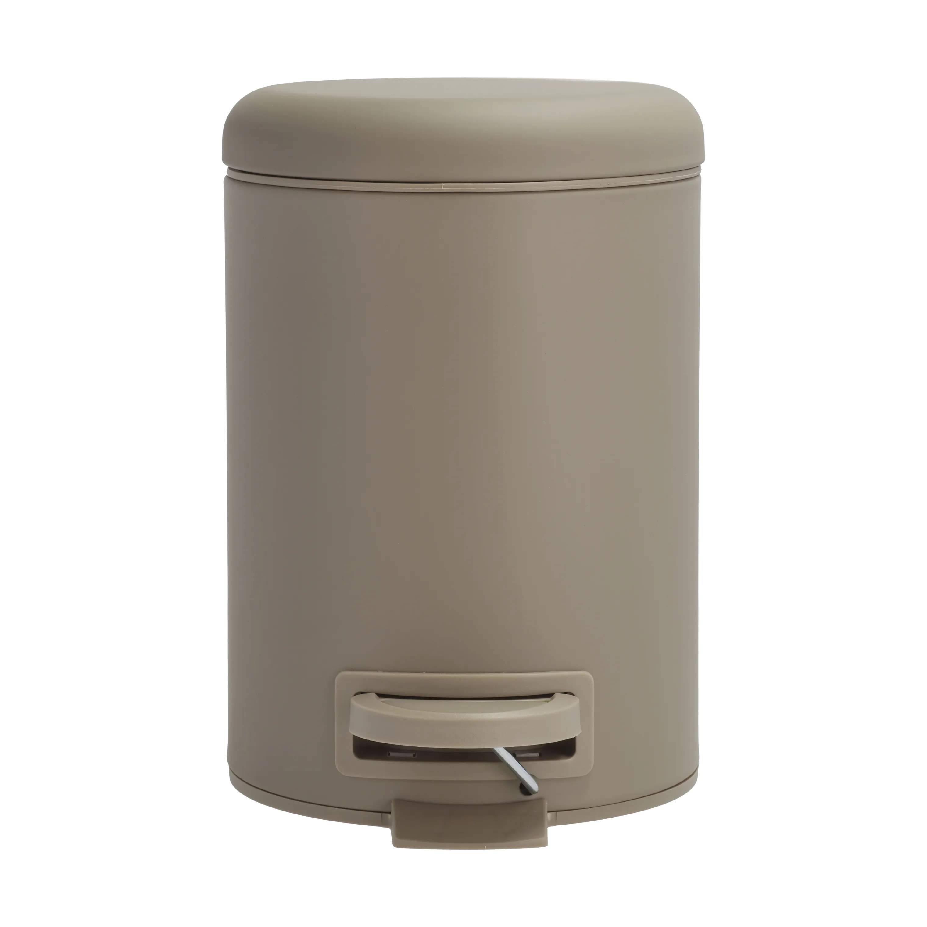 Södahl Toiletspande Mono Pedalspand i taupe brown, 3