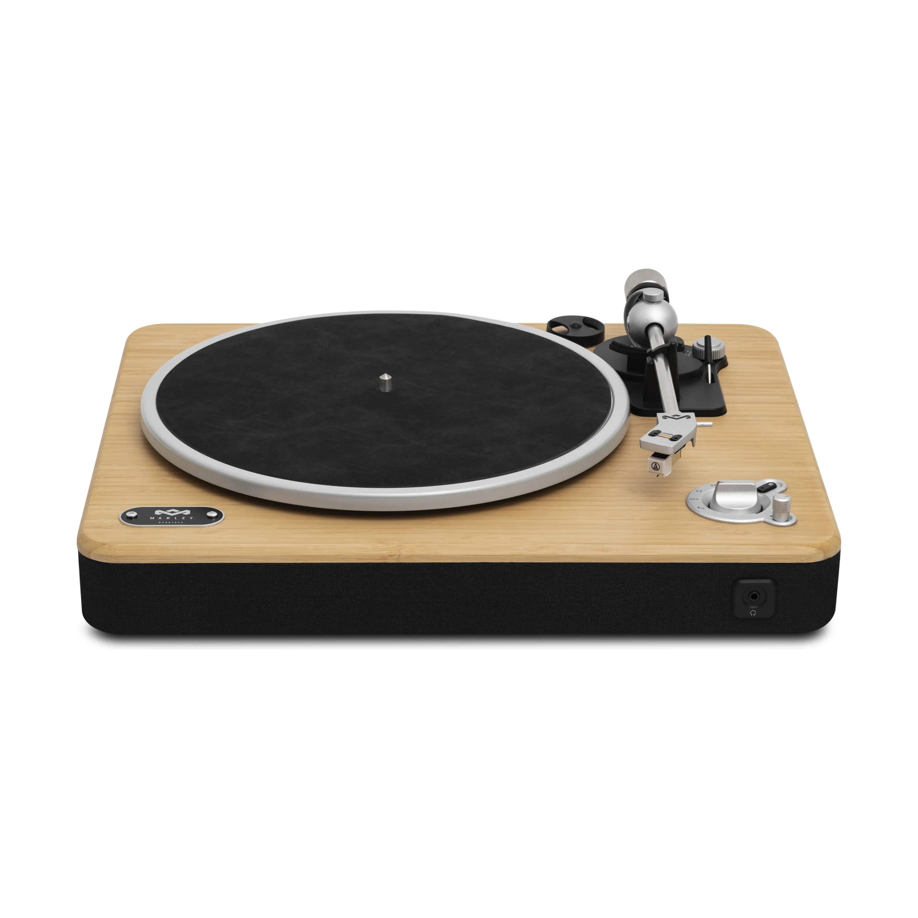 Marley Højtalere Stir It Up Pladespiller i Signature Black, 1
