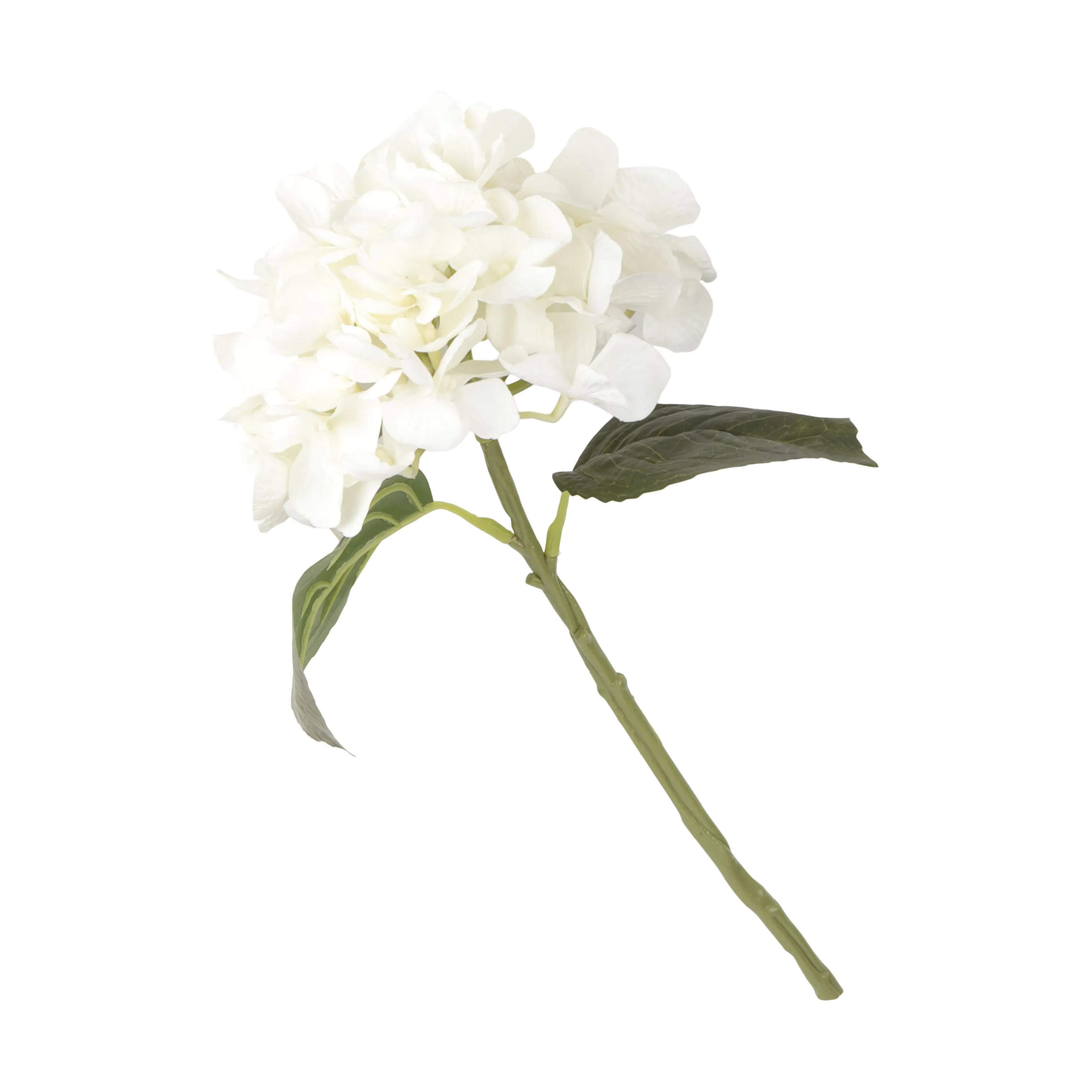 CASA Living Kunstige blomster Kunstig Blomst - Hortensiagren i hvid, 35 cm, 1