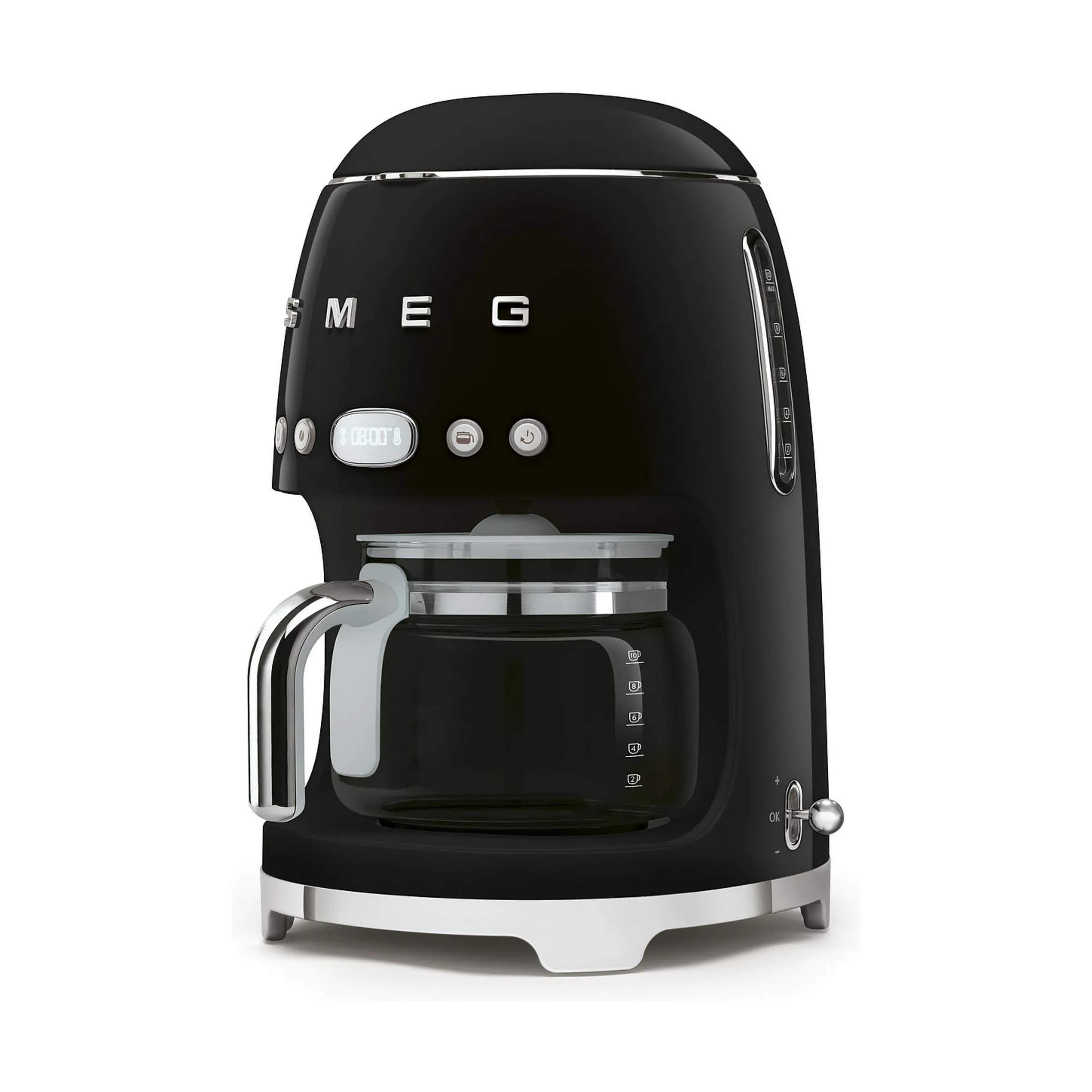 Smeg Kaffemaskiner 50's Style Kaffemaskine i Sort, 2