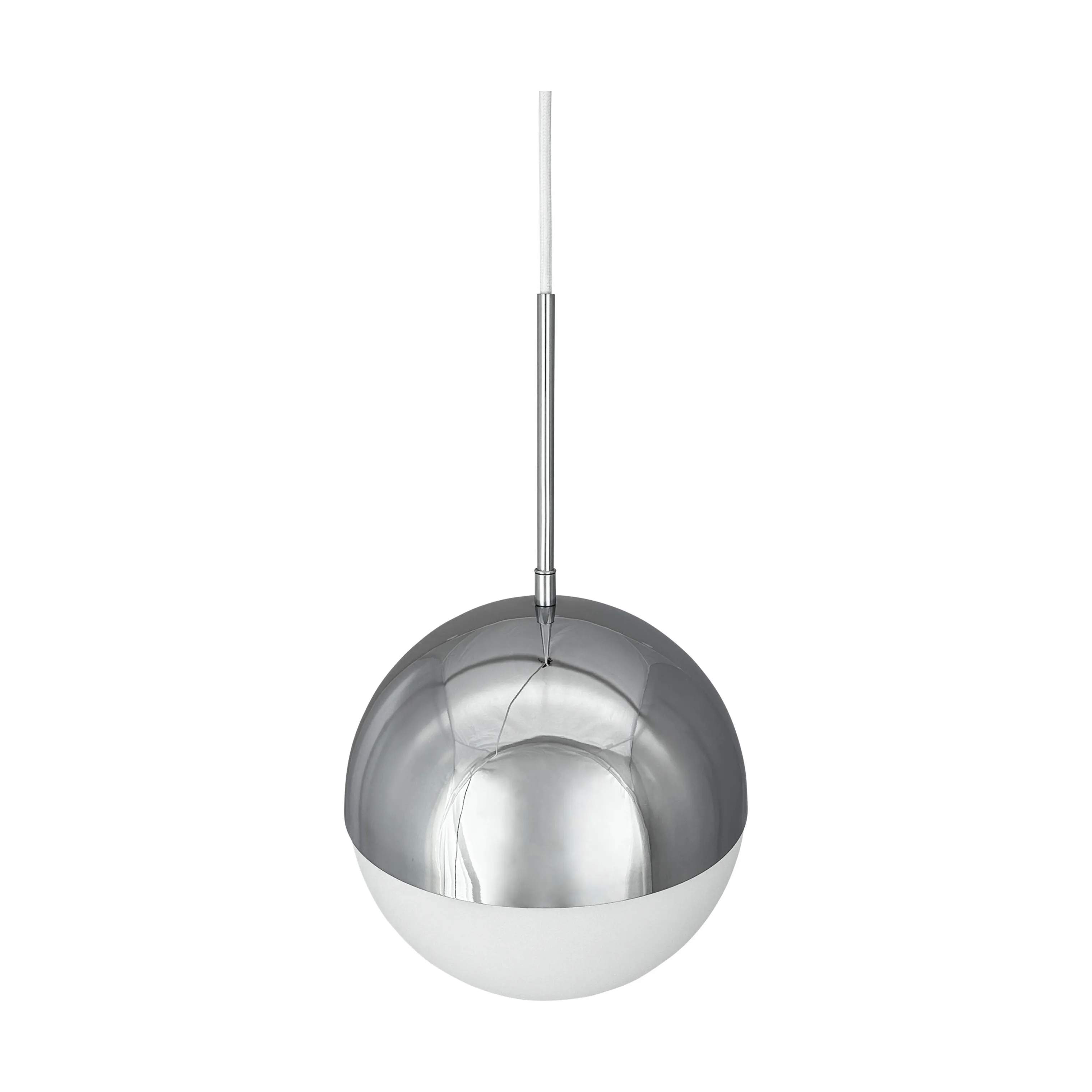 Dyberg Larsen Pendler Nova Pendellampe i Opal/ Krom, 1