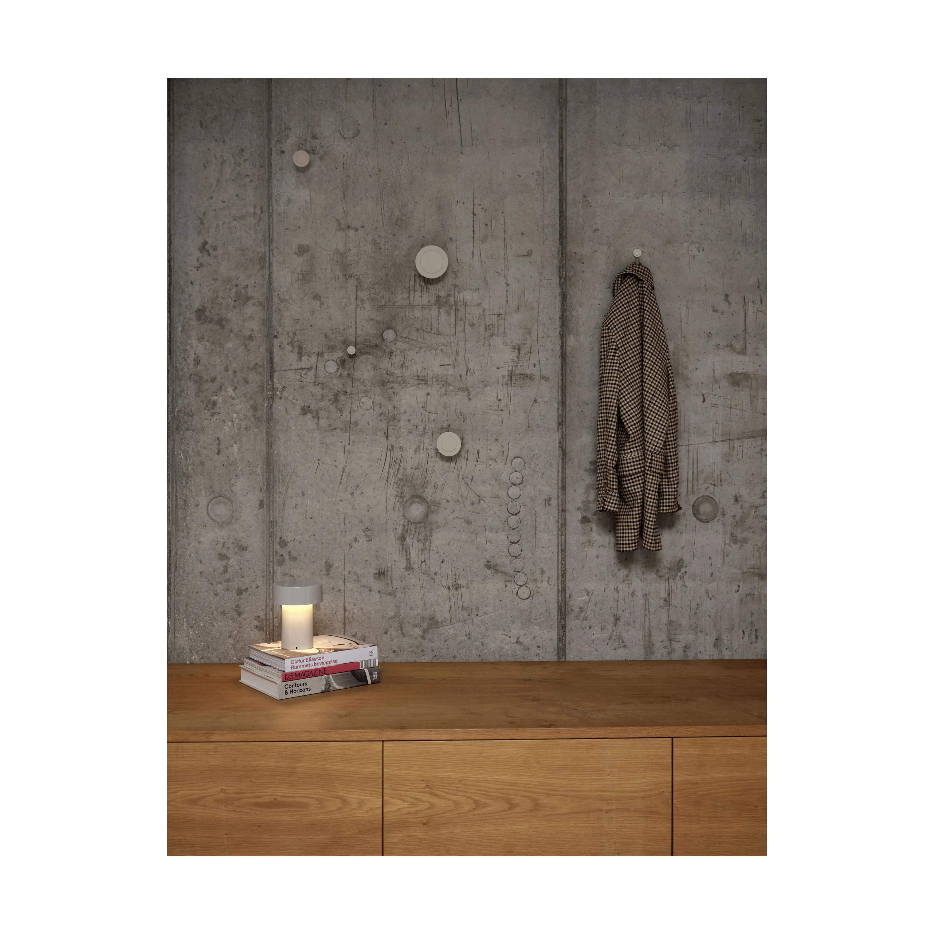 Zone Knager Sensu Krog i Beige, H7,5 x Ø4,5 cm, 3