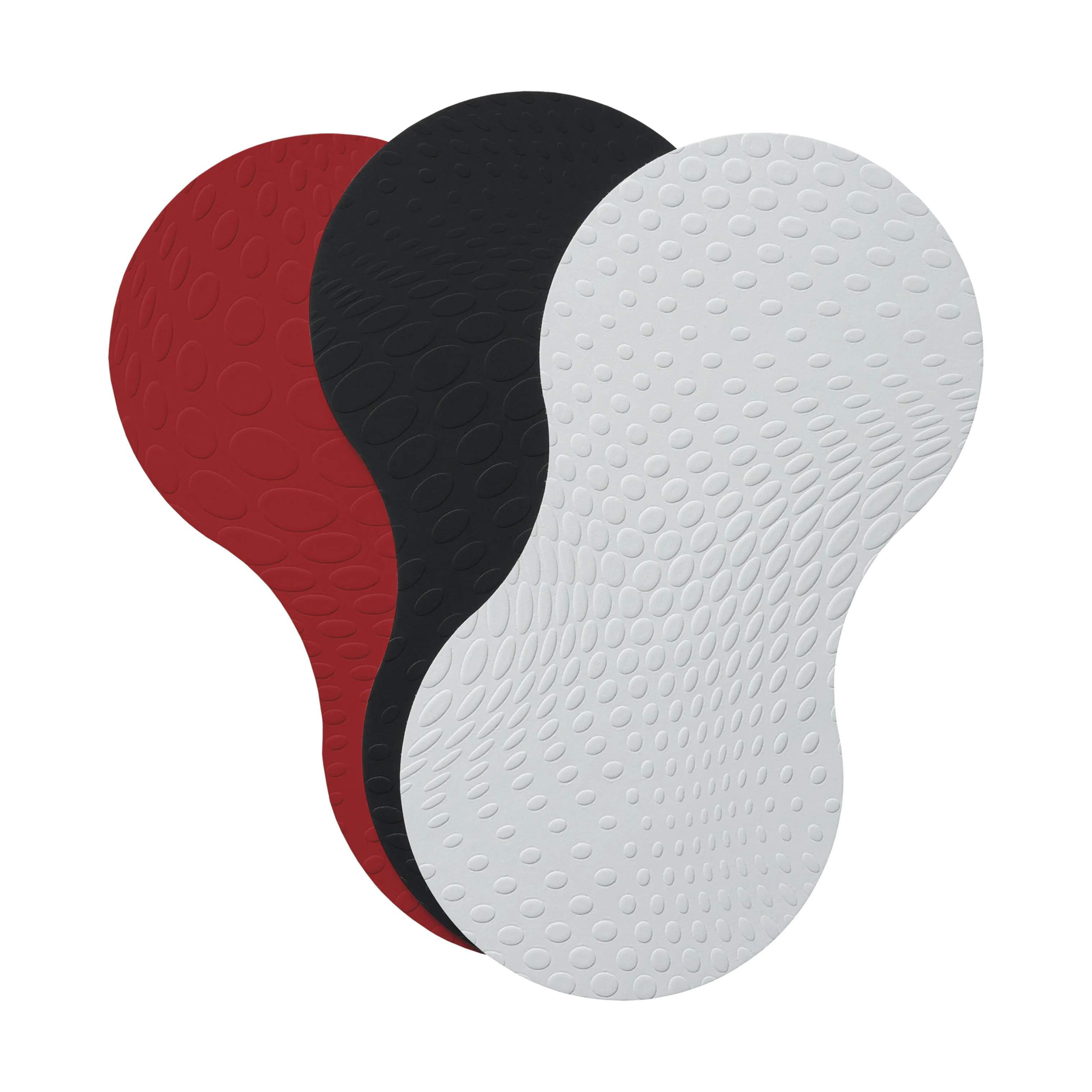 Life In Colour Glasbrikker og coasters Double Coaster - 4 stk. i Chili, 2