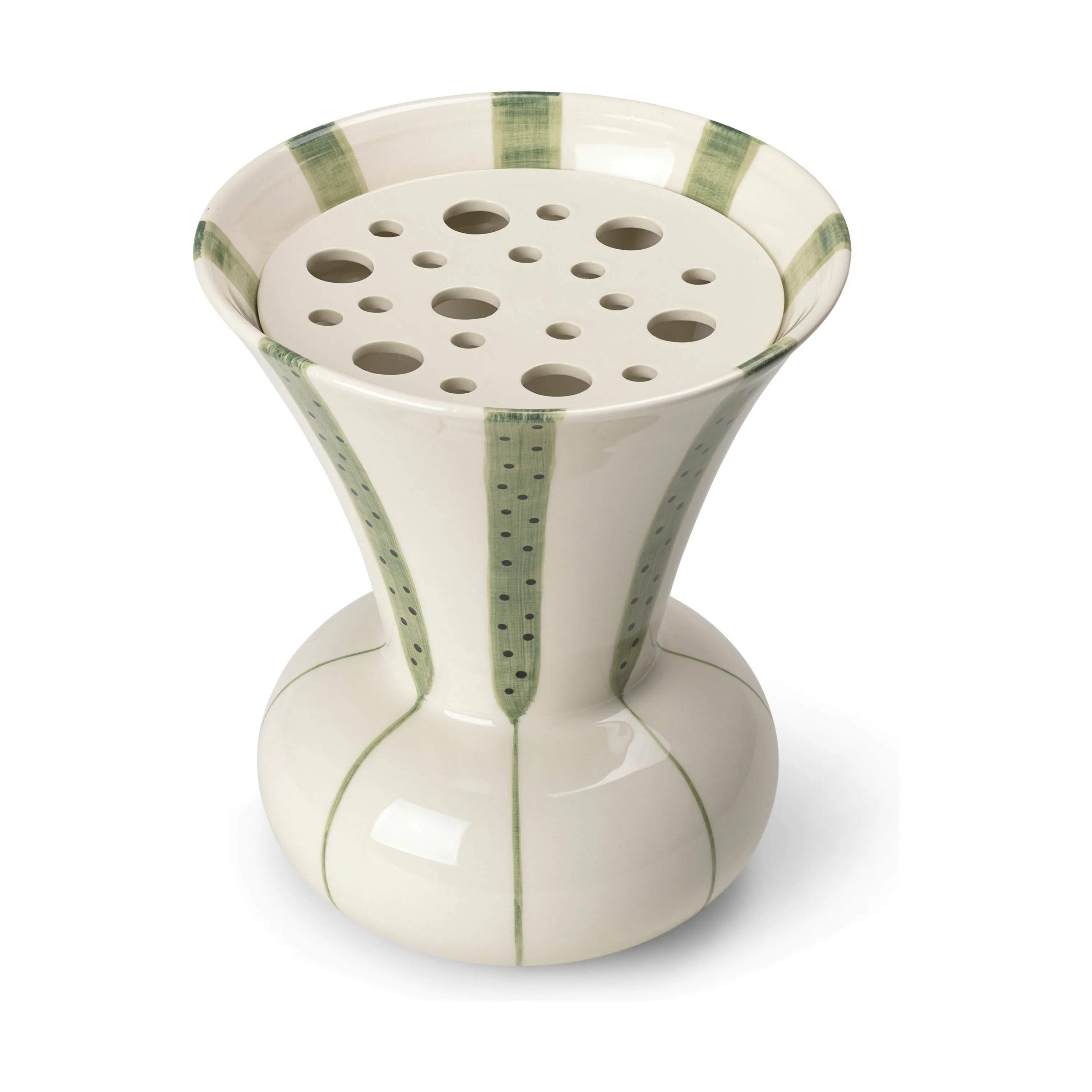Kähler Vaser Signature Vase i grøn, 20 cm, 4