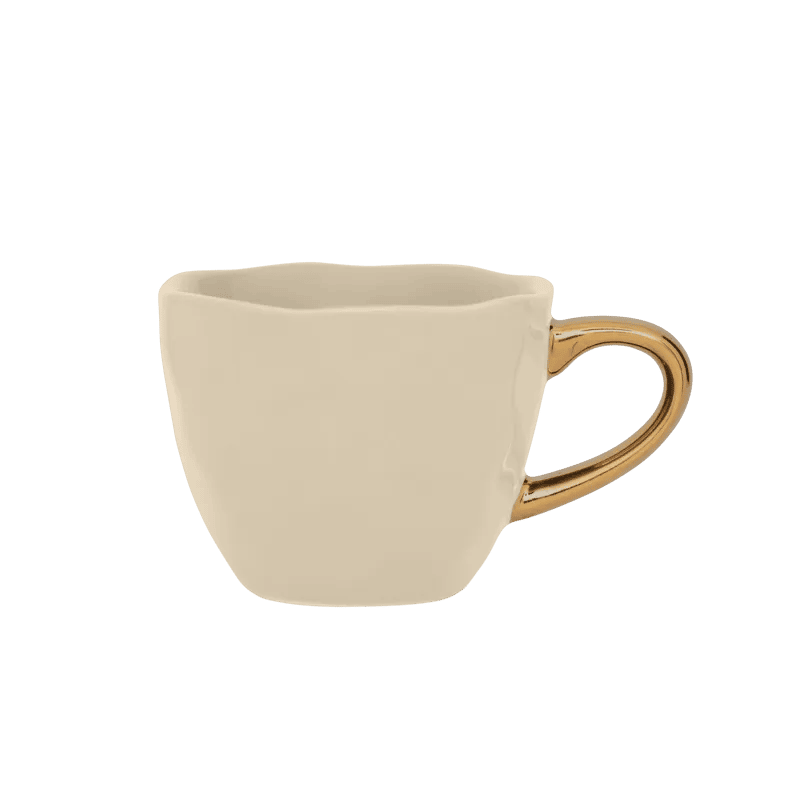 Urban Nature Culture Krus og kopper med hank Good Morning Espressokop i Oatmeal, 10 cl, 1