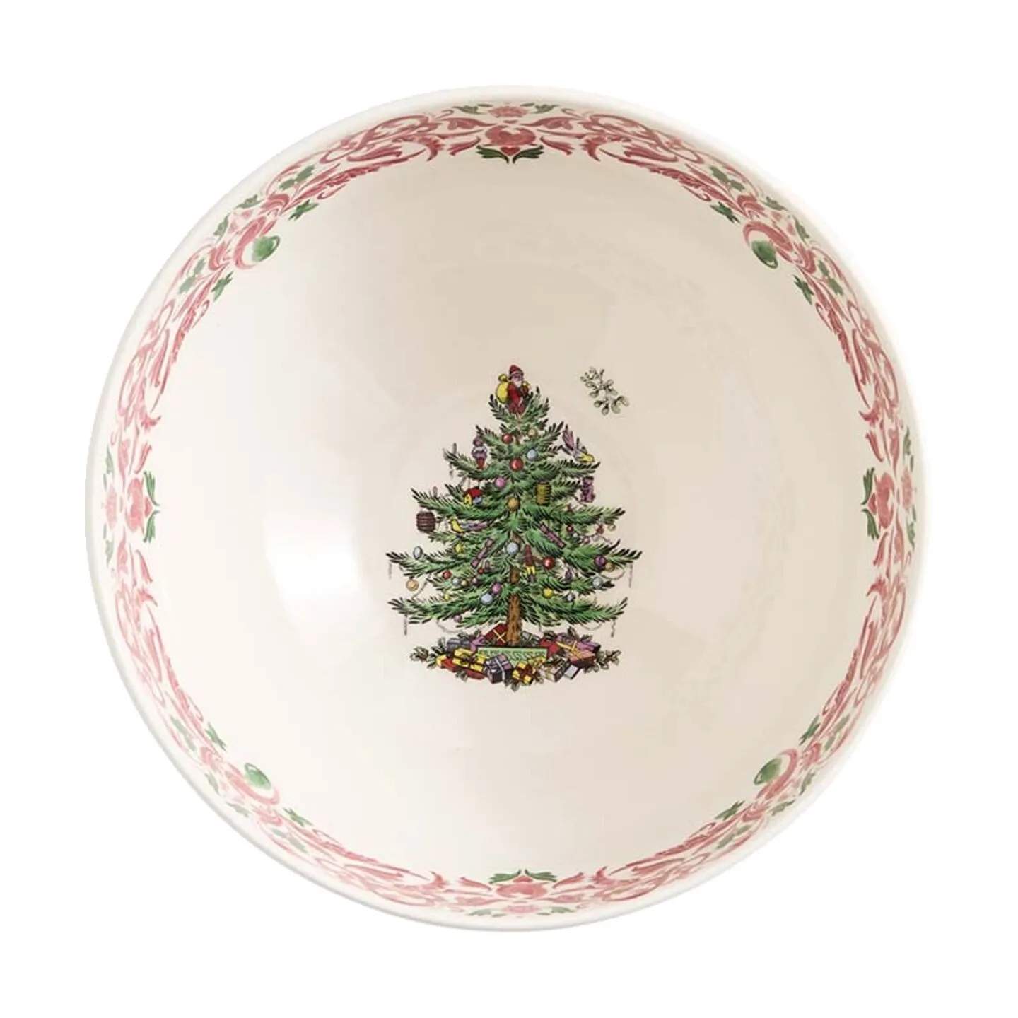 Spode Salatskåle Yuletide Salatskål i Rød/grøn/hvid, 3
