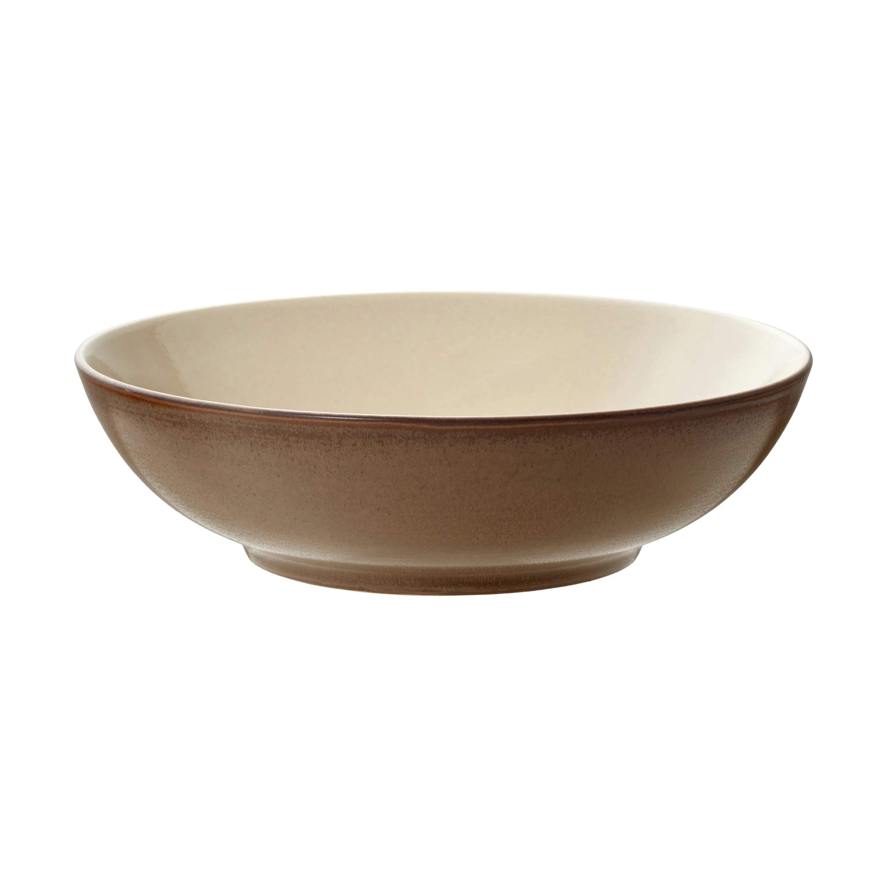 Salatskål, wood/sand, large