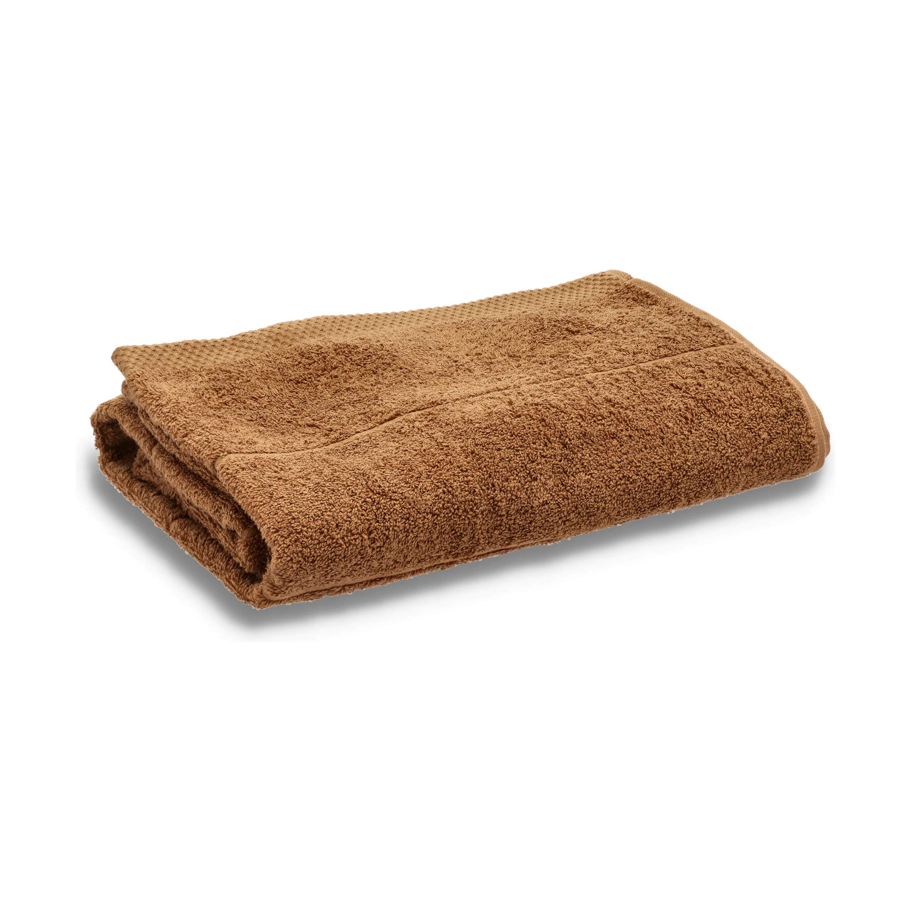 Line Håndklæde, toffee brown, large