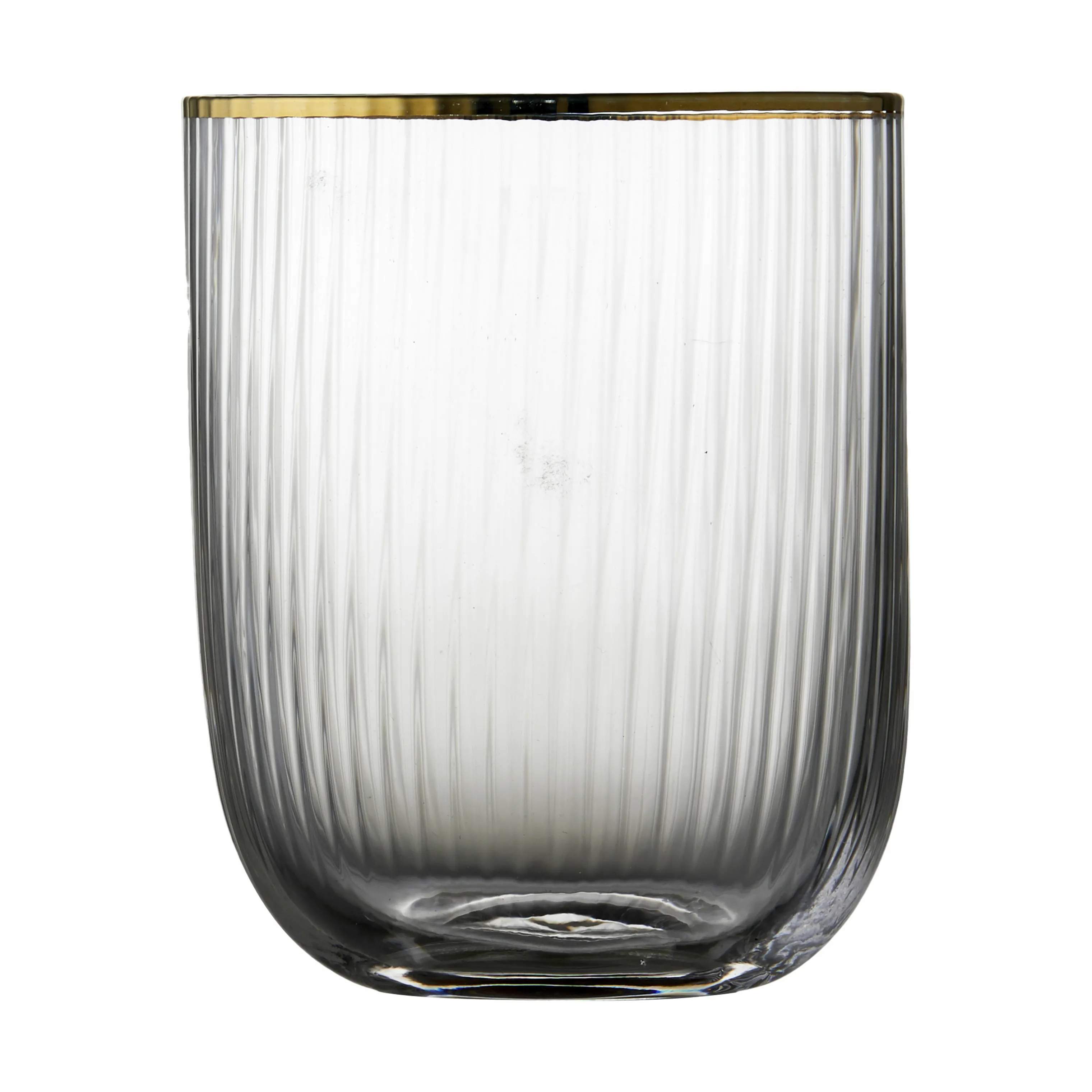 Lyngby Glas Vandglas Palermo Tumbler - 4 stk. i klar, 35 cl, 3