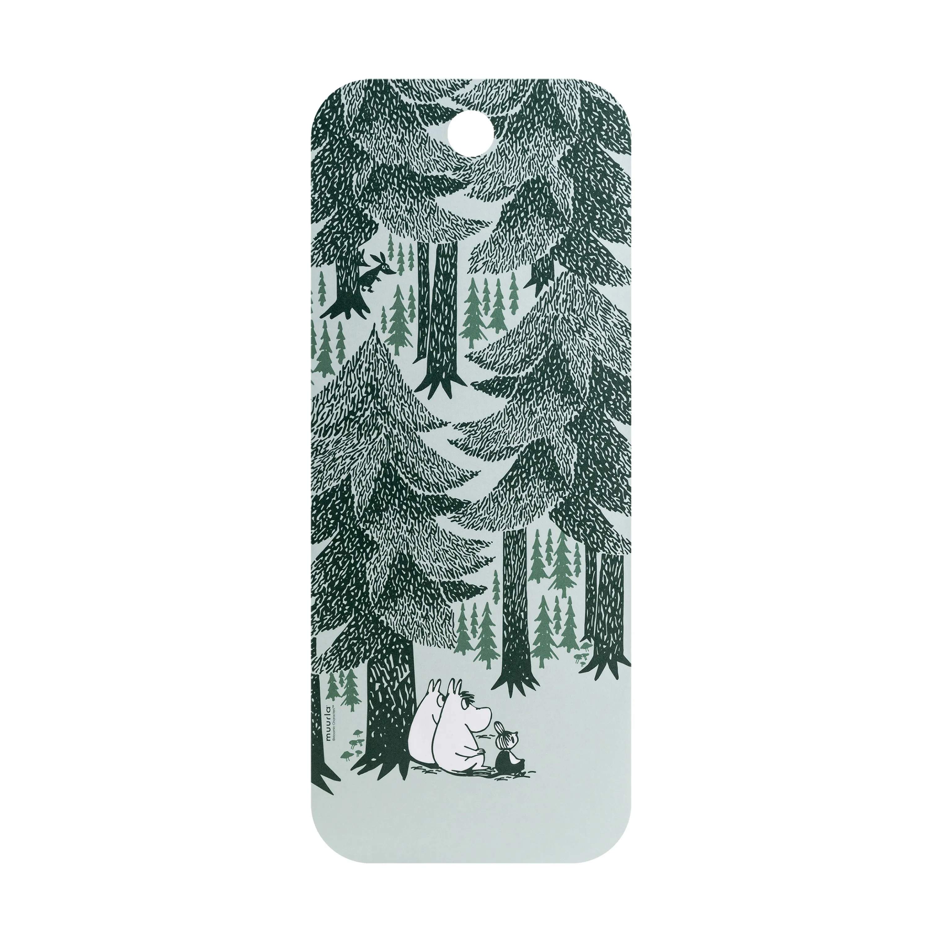 Moomin Skærebræt - In The Depth Of The Forest, in the depth of the forest, large
