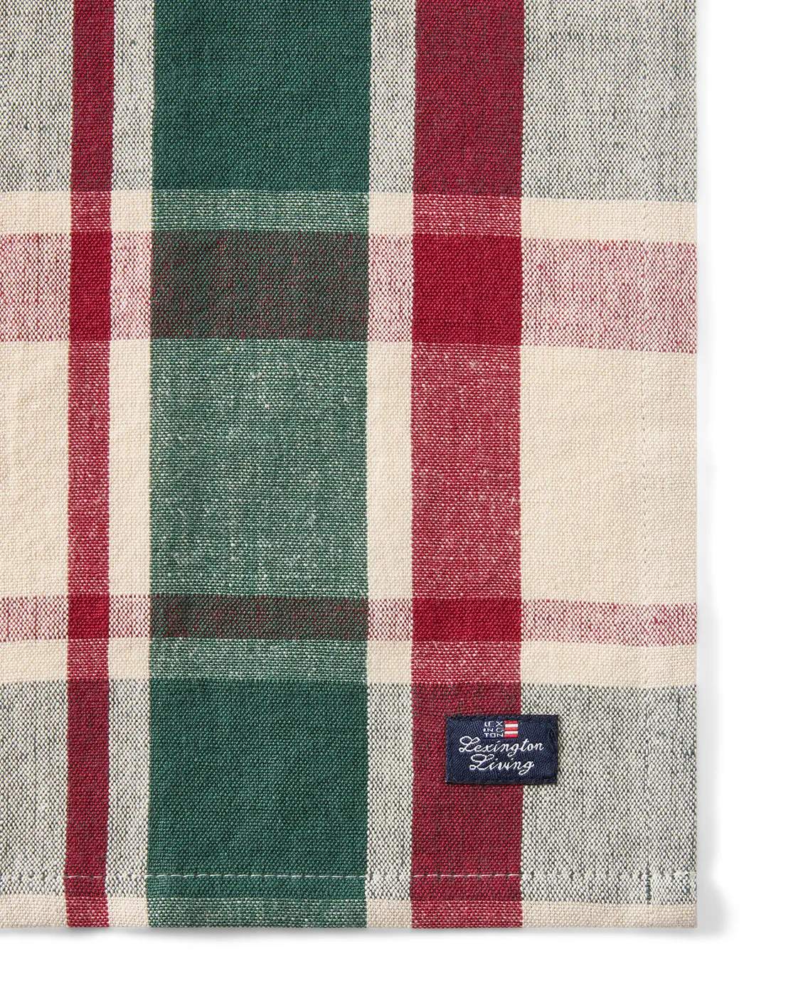 Lexington Stofservietter Holiday Collection 2025 Stofserviet i Grøn/Rød/Beige, 1