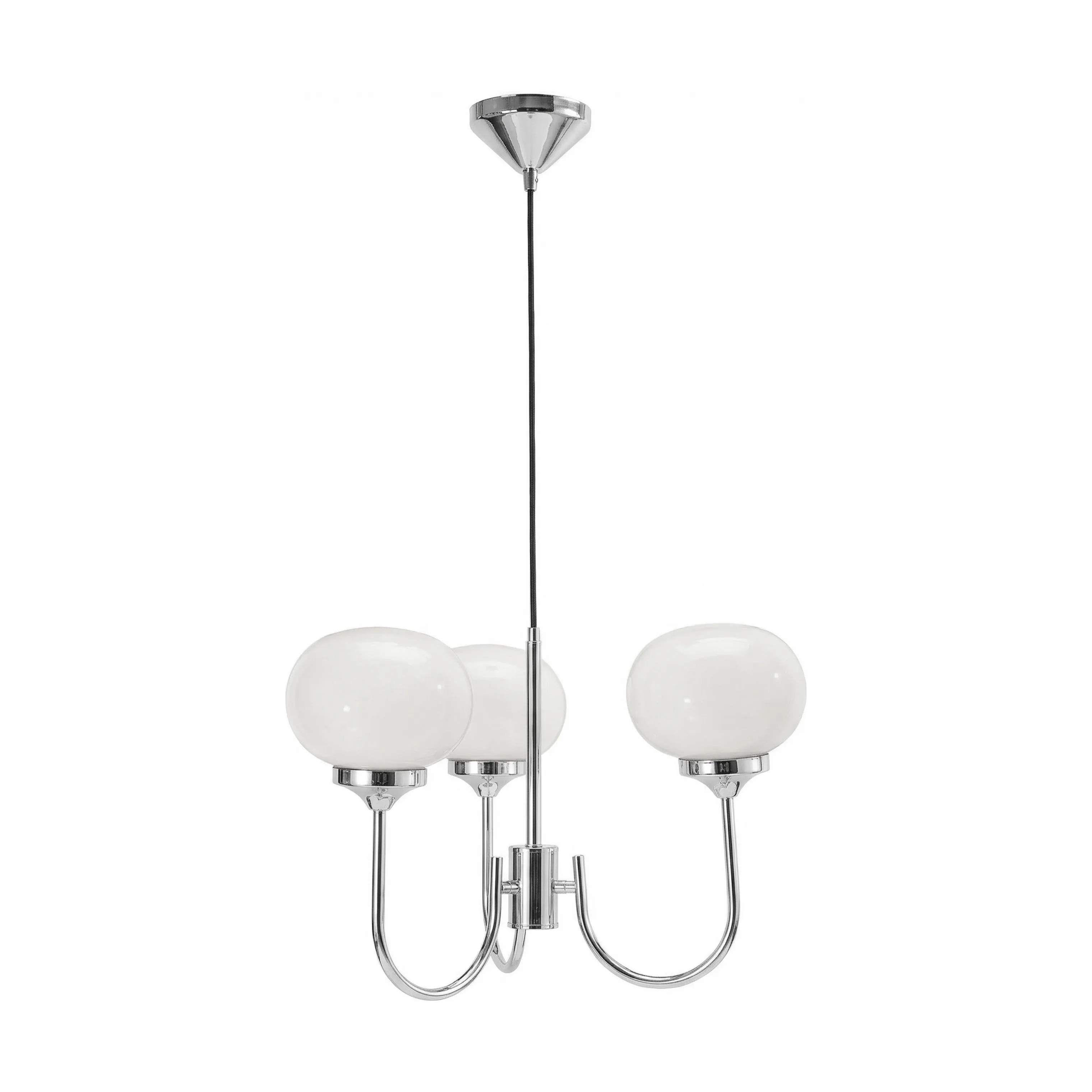 PR Home Pendler Elsy Pendel i Hvid/Krom, 45 cm, 1