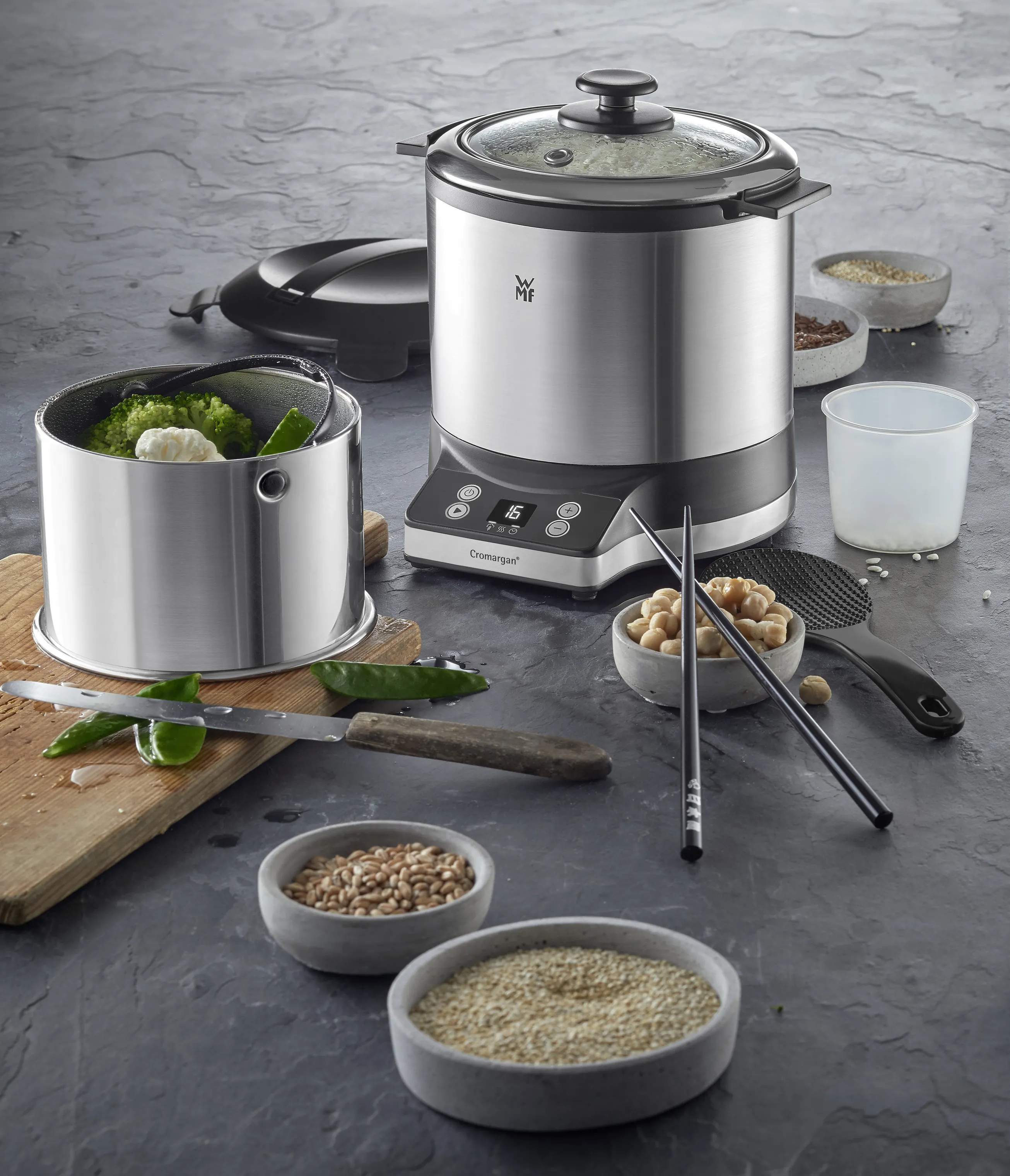 WMF Riskogere KitchenMinis Riskoger i Stål, 3