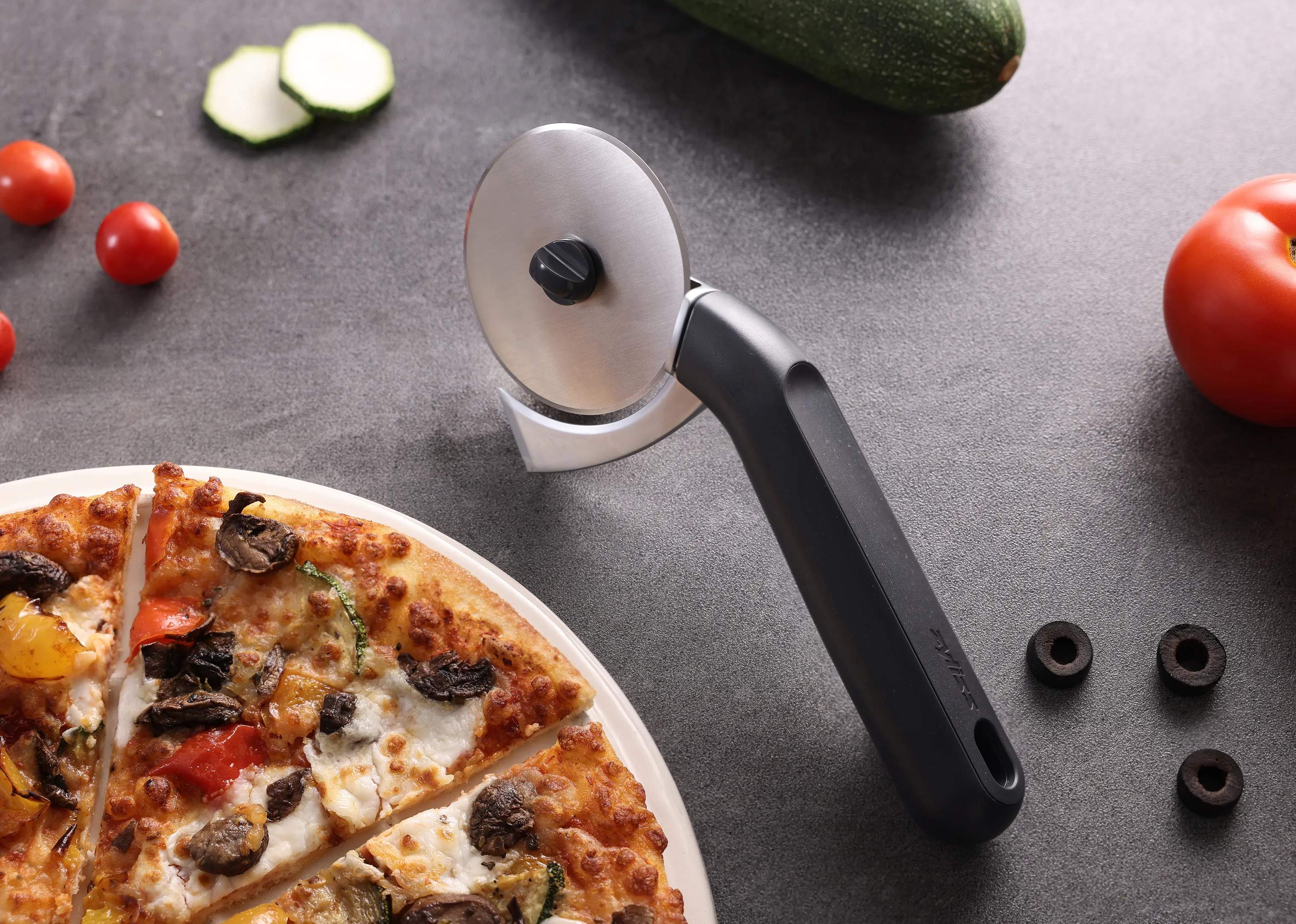 Zyliss Pizzaskærere Pizzaskærer i Beluga Grey, 6