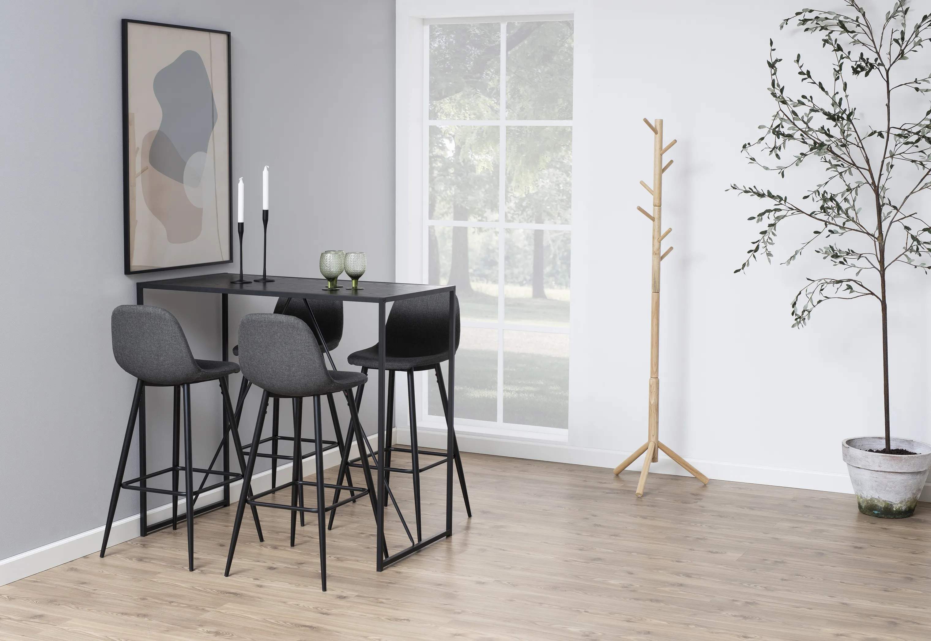 CASA Living Barborde Seaford Barbord i sort, 2