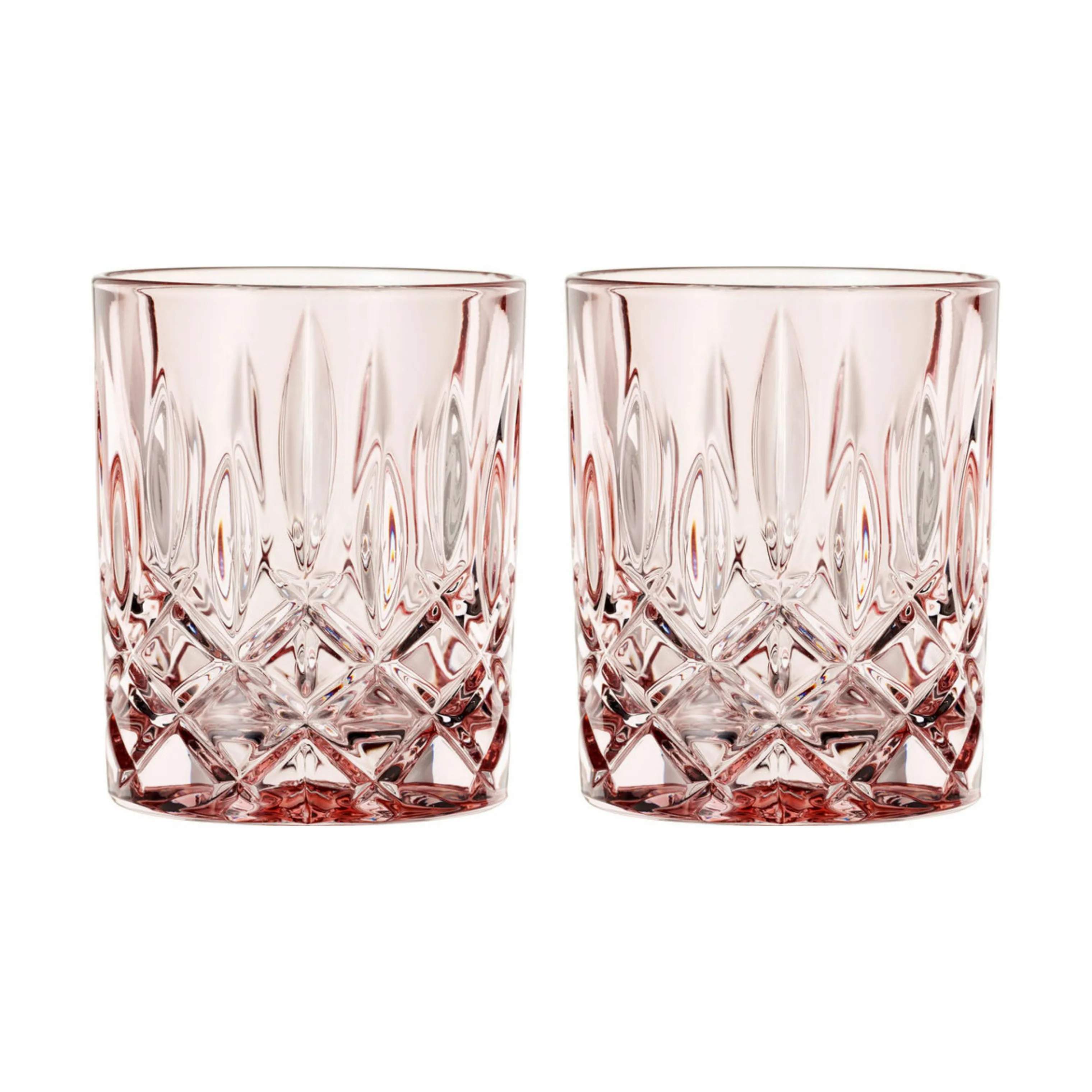 Noblesse Whiskyglas - 2 stk., rose, large